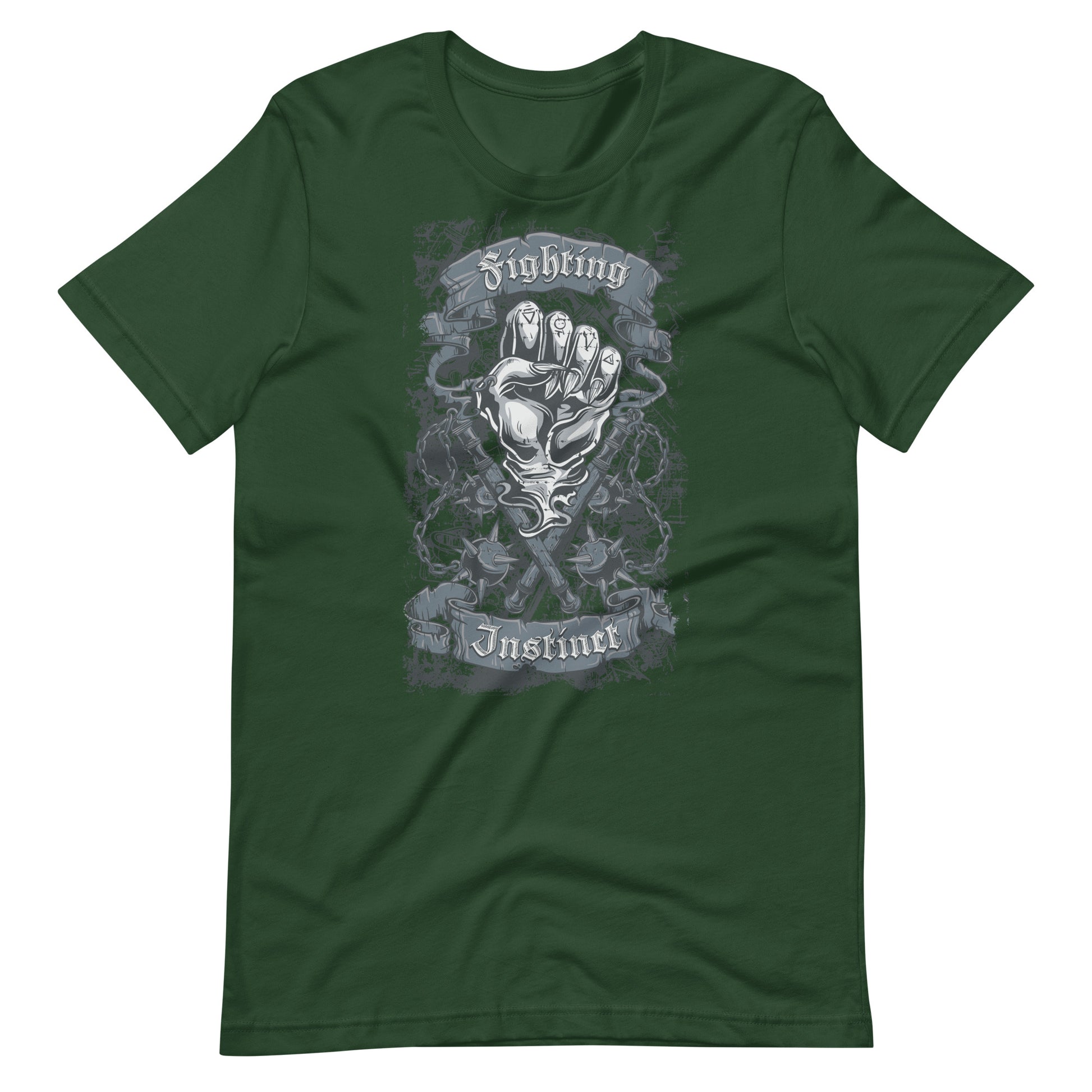 Printagon - Fighting Instinct - T-shirt - Forest / S