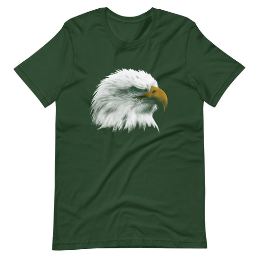 Printagon - Bald Eagle 002 - Unisex T-shirt - Forest / S