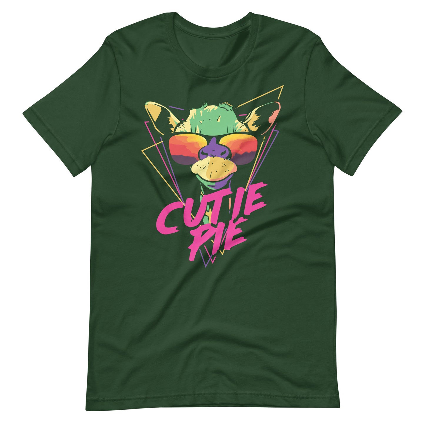 Printagon - Cutie Pie - Unisex T-shirt - Forest / S