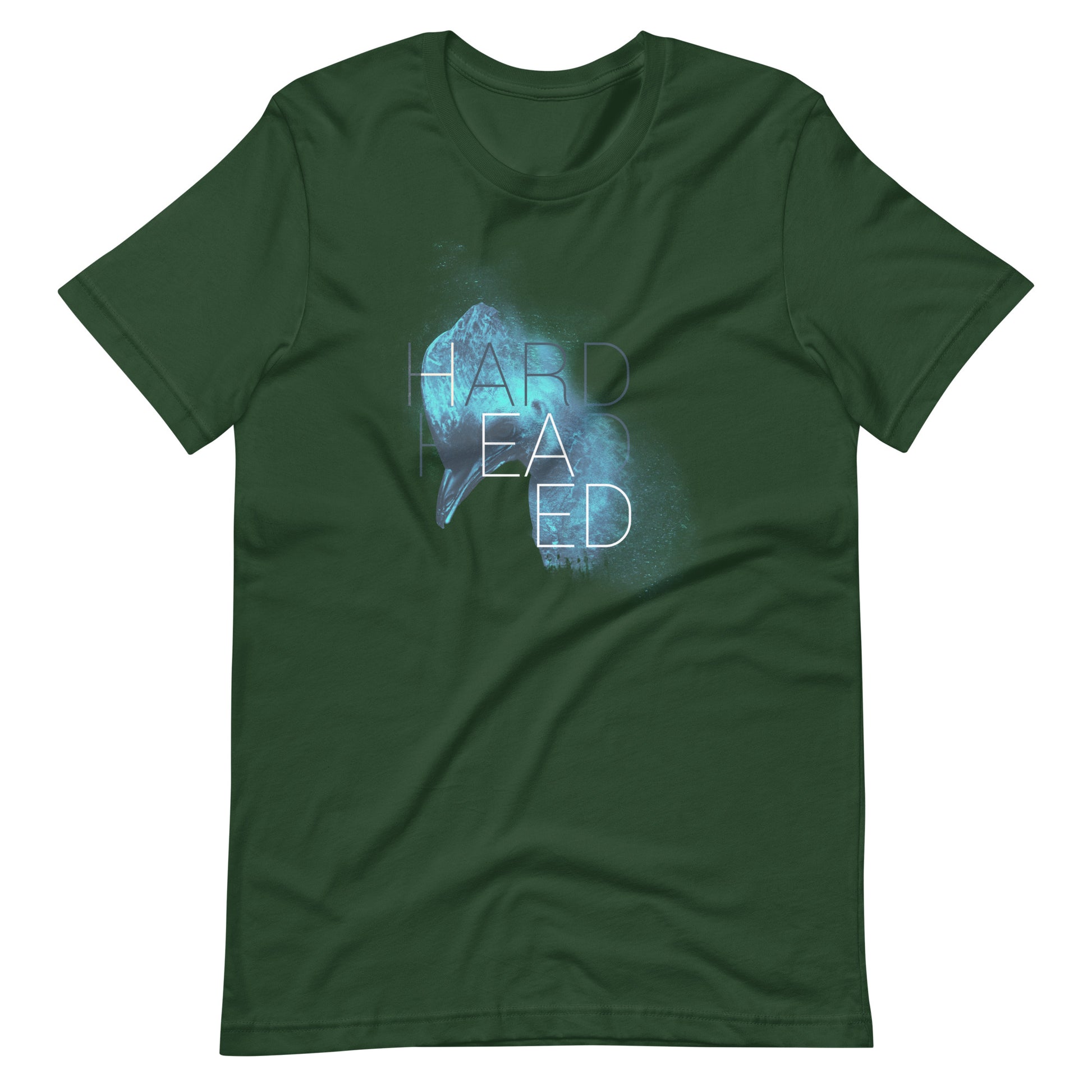 Printagon - Hard Head Ed - Unisex T- shirt - Forest / S