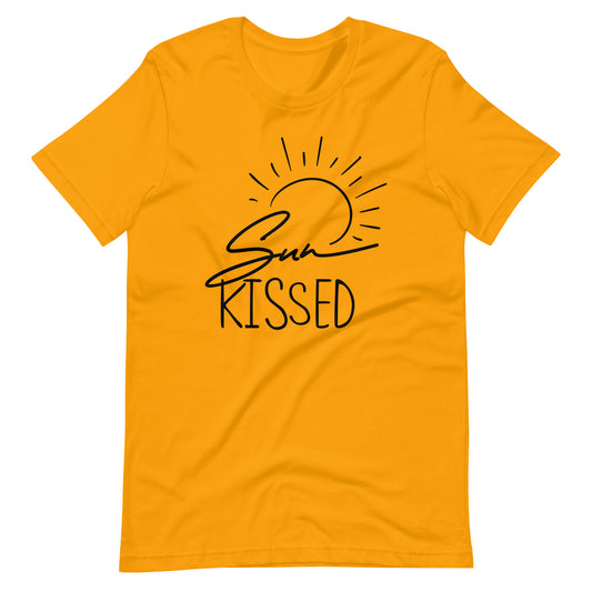 Sun Kissed - Unisex T-shirt - Gold / S Printagon