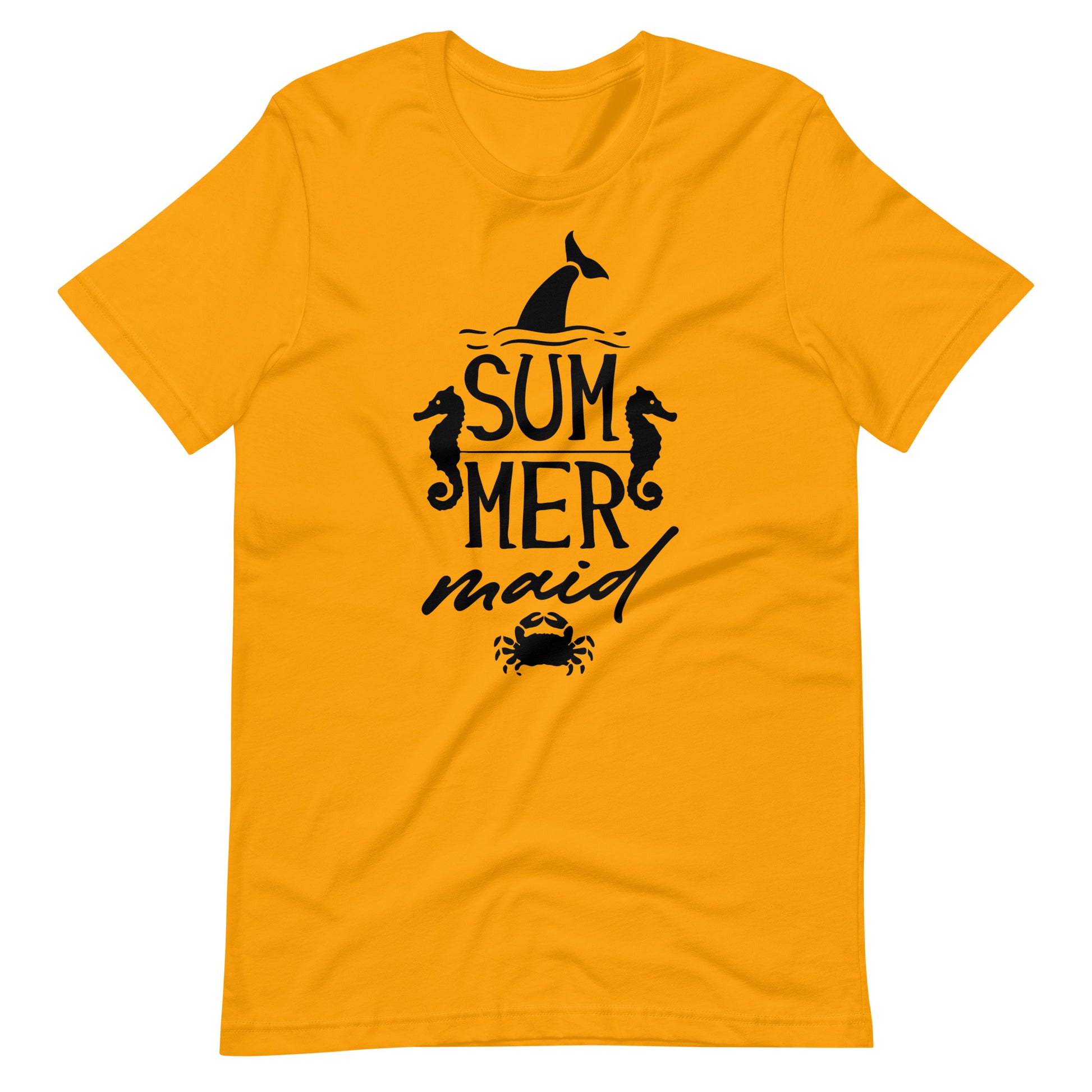 Summer Maid - Unisex T-shirt - Gold / S Printagon