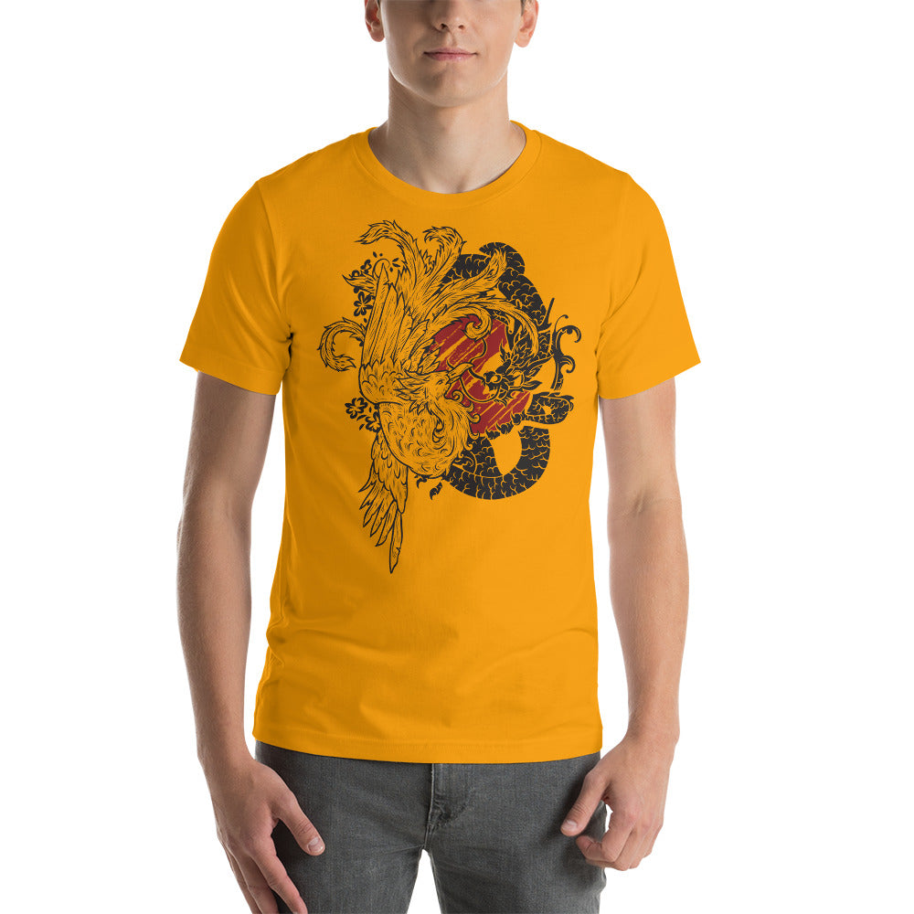 Printagon - Dragon Graphic - Unisex T-shirt -