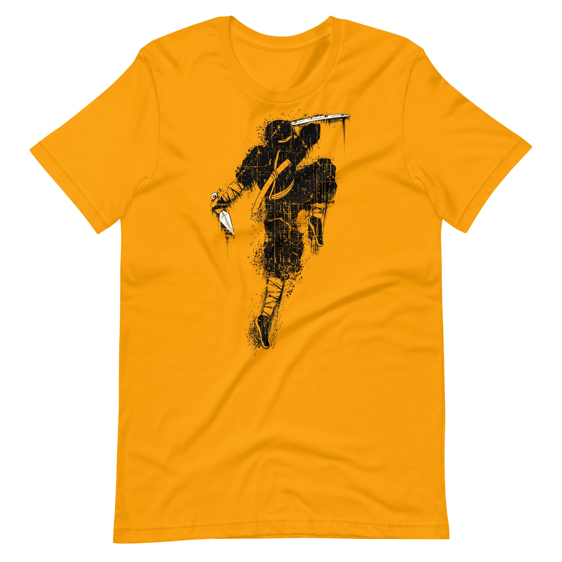 Printagon - Ninja - T-shirt - Gold / S