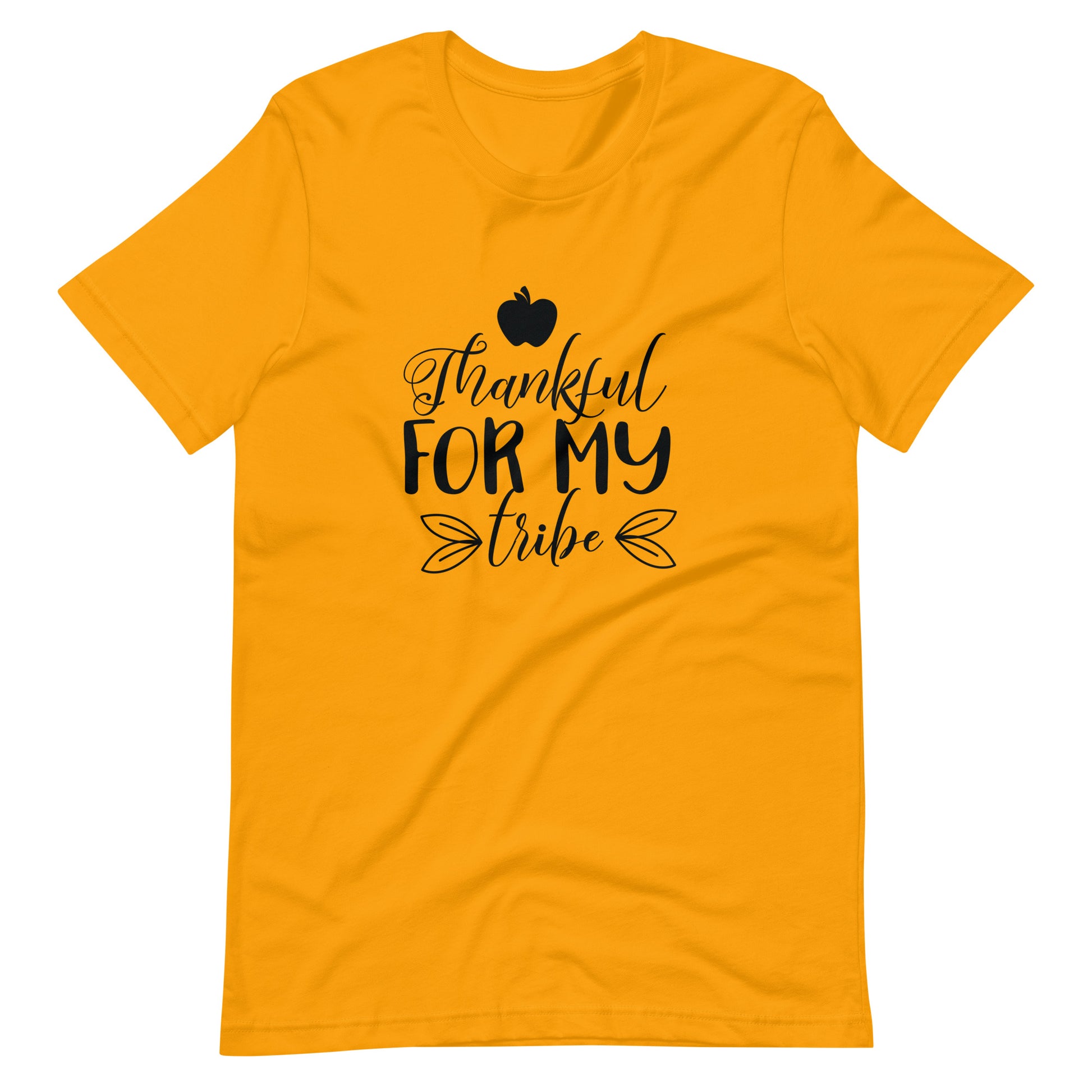 Thankful For My Tribe - Unisex T-shirt - Gold / S Printagon