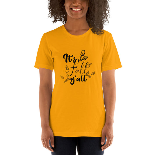 Printagon - It's Fall Y'All - Unisex T-shirt -