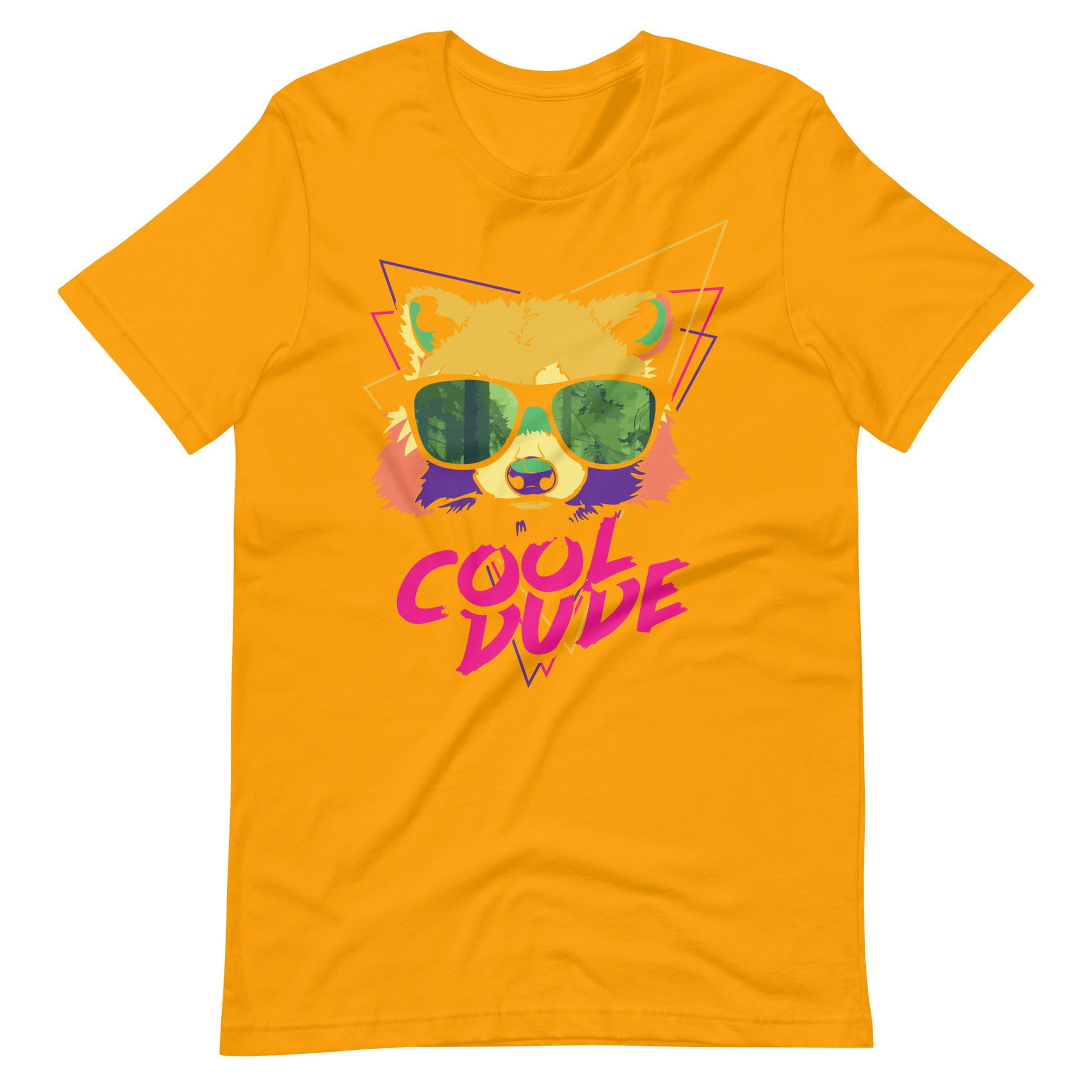 Printagon - Cool Dude - Unisex T-shirt - Gold / S