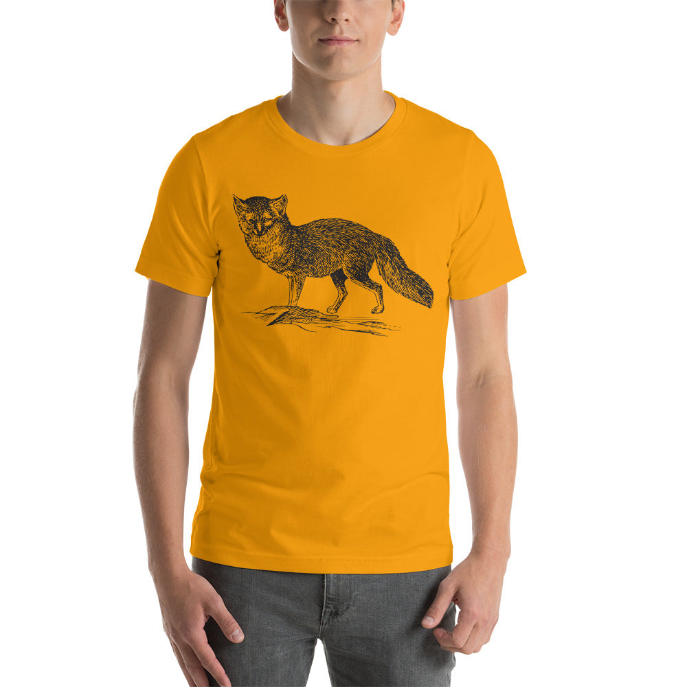 Printagon - Arctic Fox 002 - Unisex T-shirt -