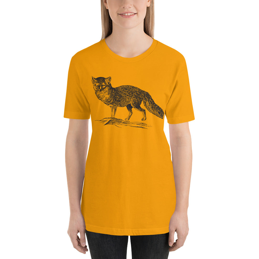 Printagon - Arctic Fox 002 - Unisex T-shirt -