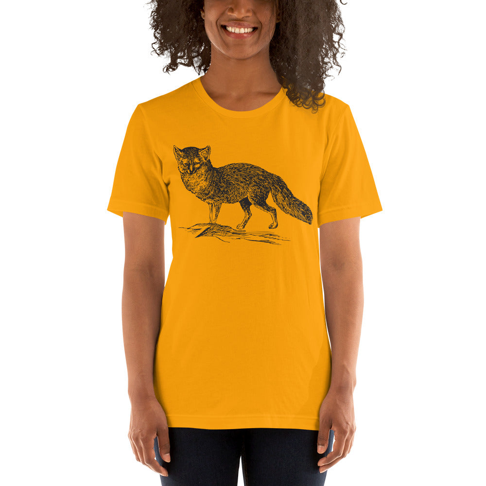 Printagon - Arctic Fox 002 - Unisex T-shirt -