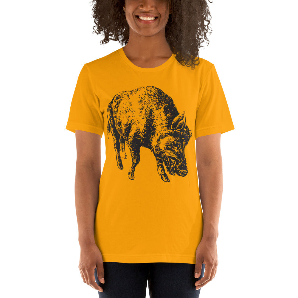 Printagon - Wild Boar - Unisex T-shirt -