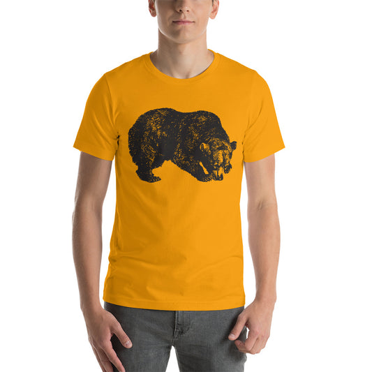 Printagon - American Black Bear - Unisex T-shirt -