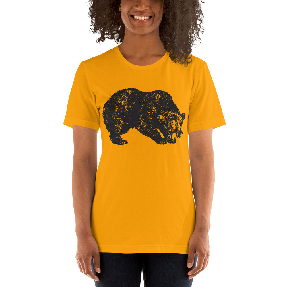 Printagon - American Black Bear - Unisex T-shirt -