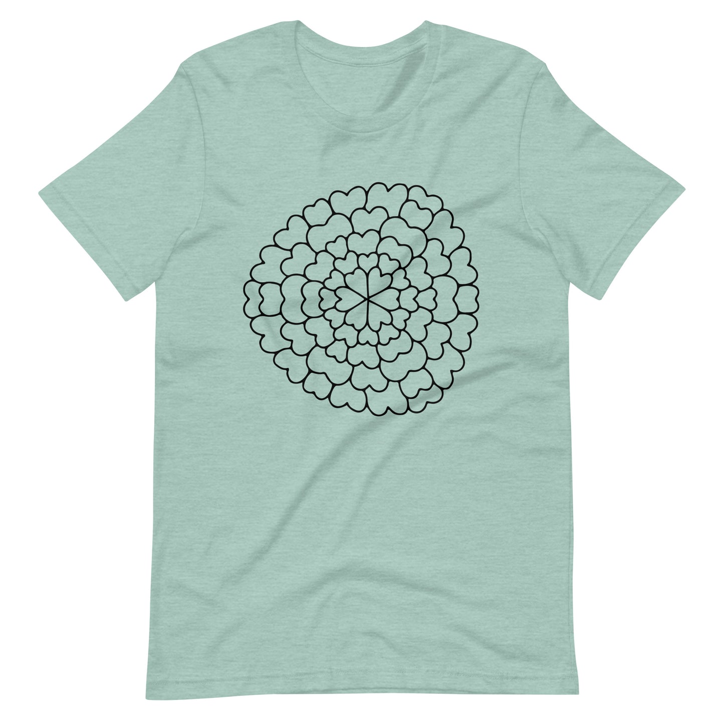 Printagon - Mandala 100 - Heather Prism Dusty Blue / XS