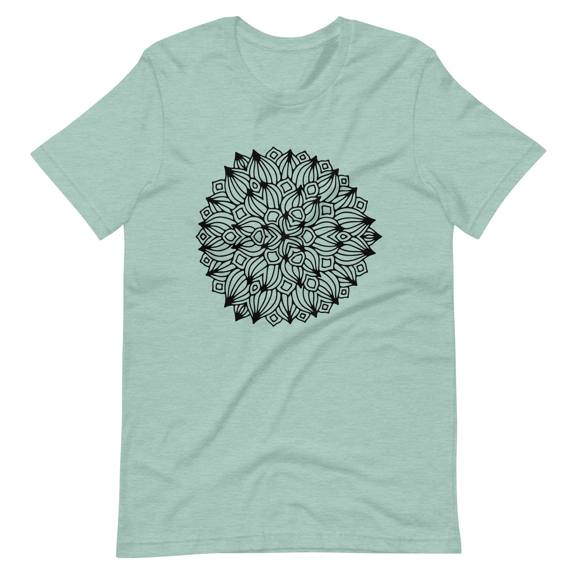 Printagon - Mandala 102 - Heather Prism Dusty Blue / XS