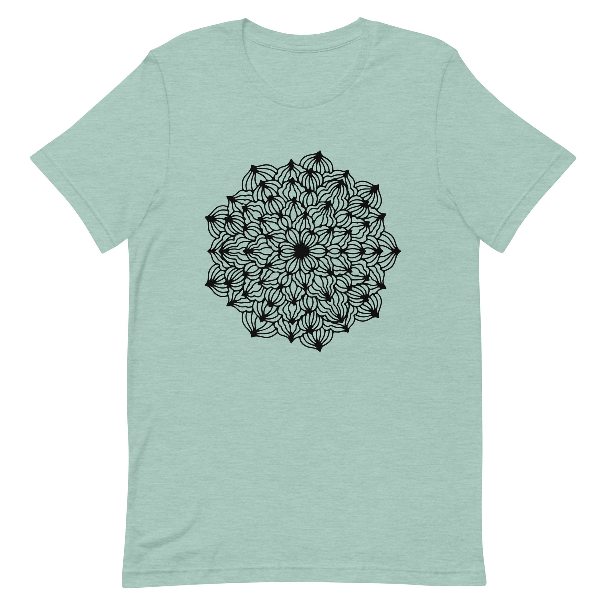 Printagon - Mandala 104 - Heather Prism Dusty Blue / XS