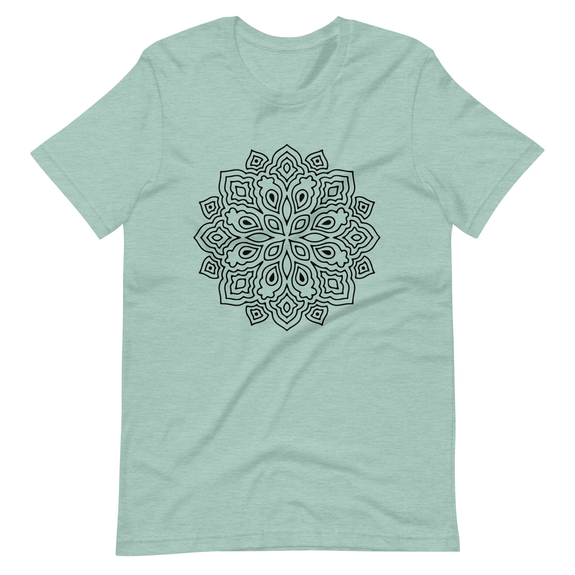 Printagon - Mandala 101 - Heather Prism Dusty Blue / XS