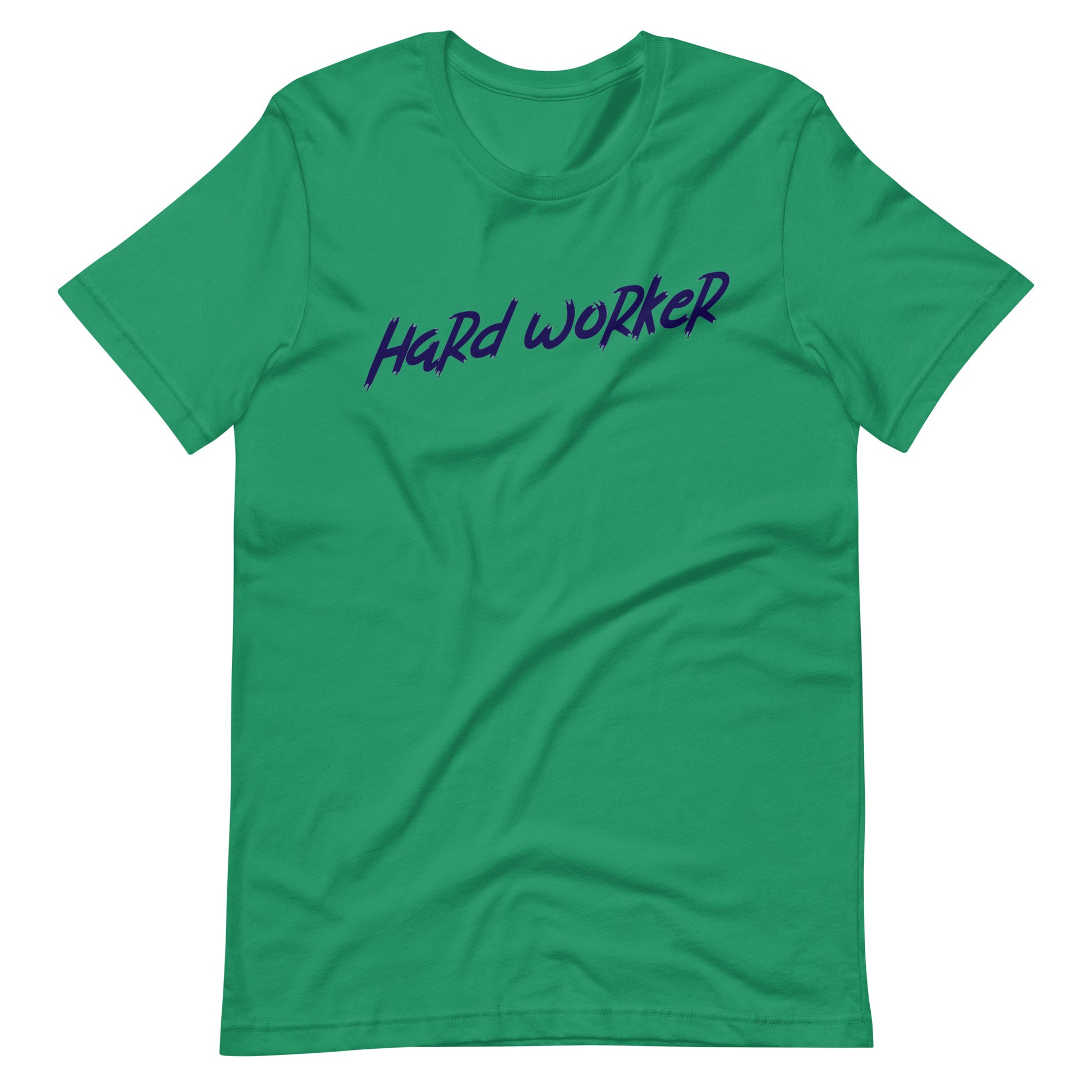 Printagon - Hard Worker - Blue Unisex t-shirt - Kelly / XS