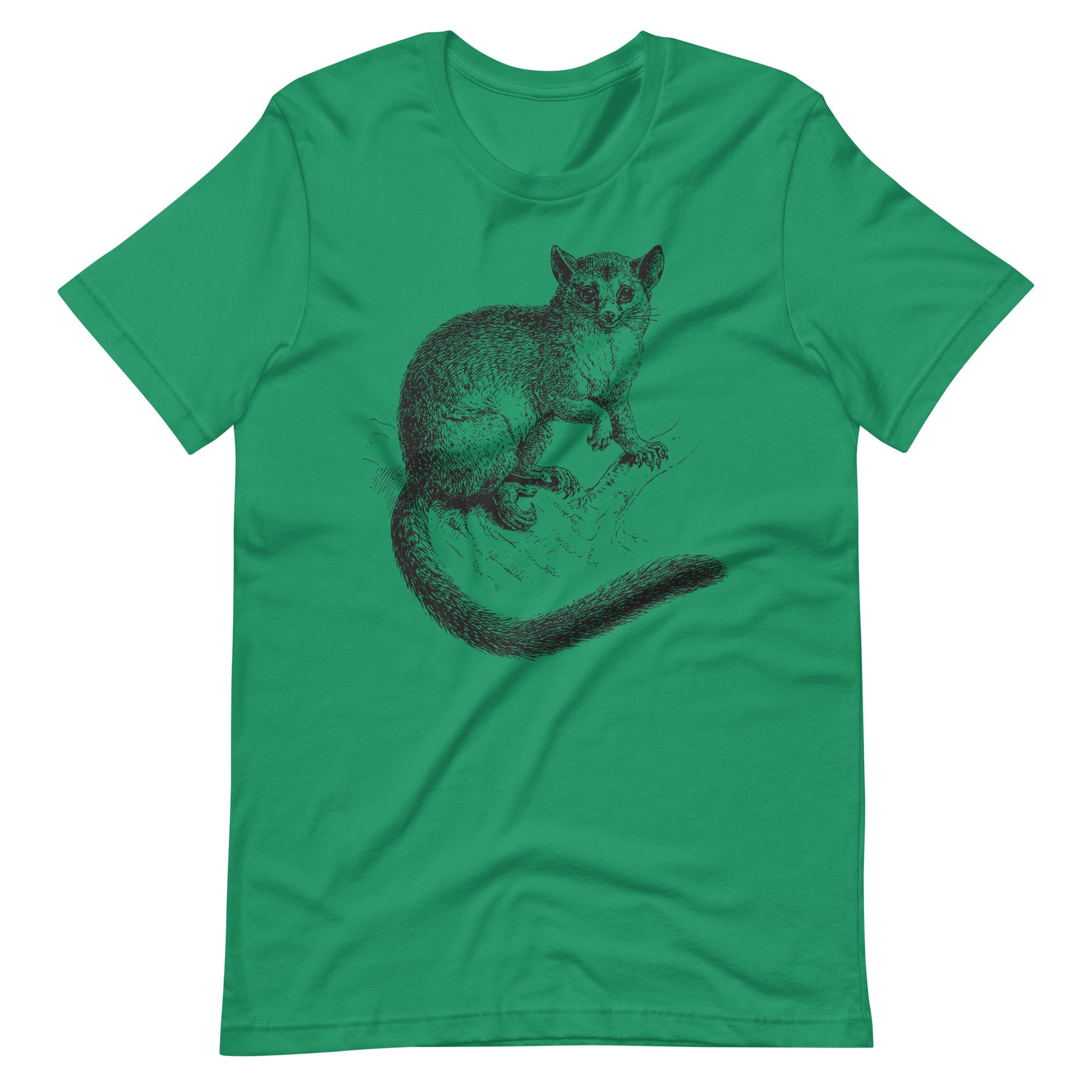 Printagon - The Fox - Unisex T-shirt - Kelly / XS