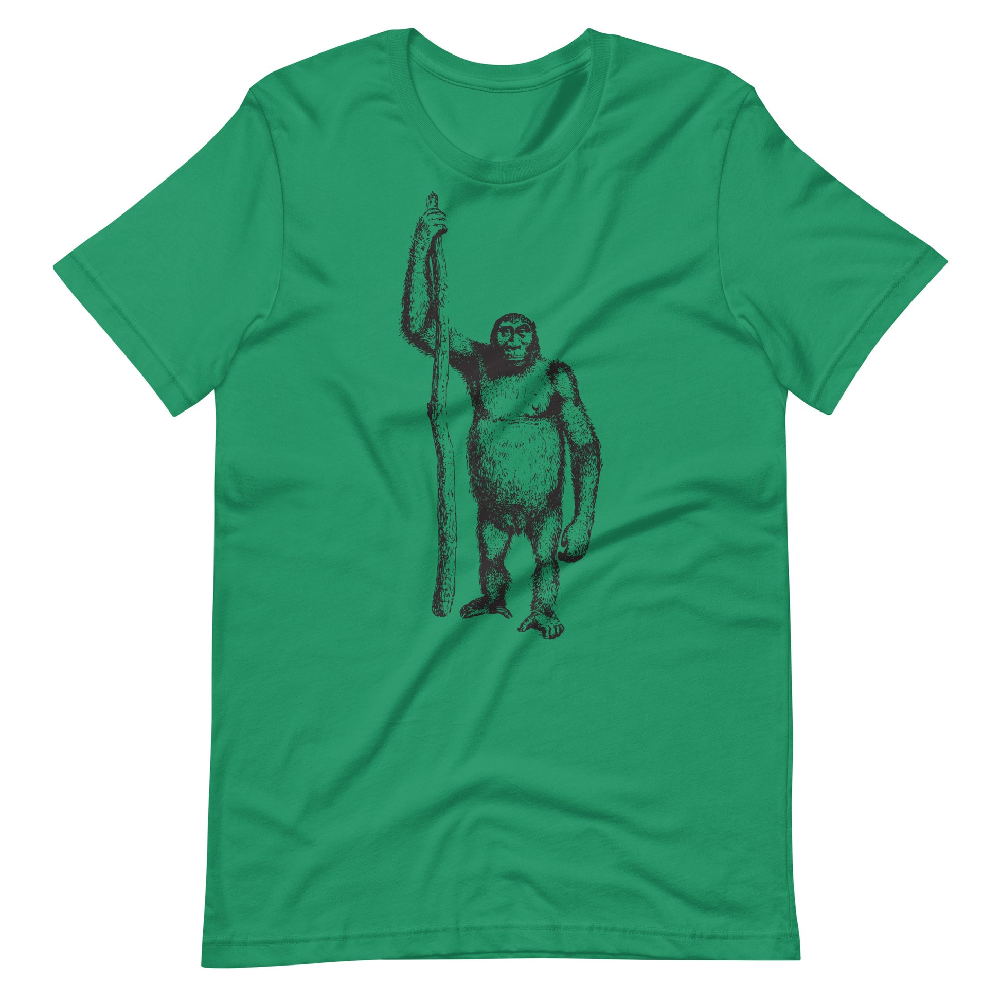 Printagon - Gorilla - Unisex T-shirt - Kelly / XS