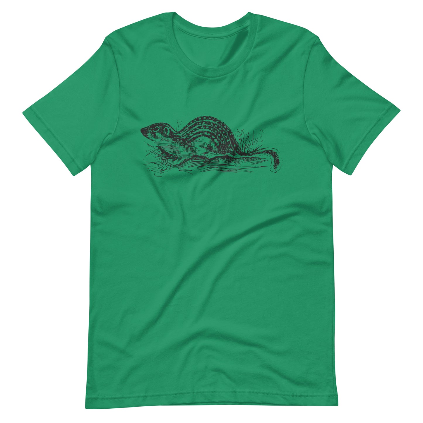 Printagon - Ground Squirrel - Unisex T-shirt - Kelly / XS