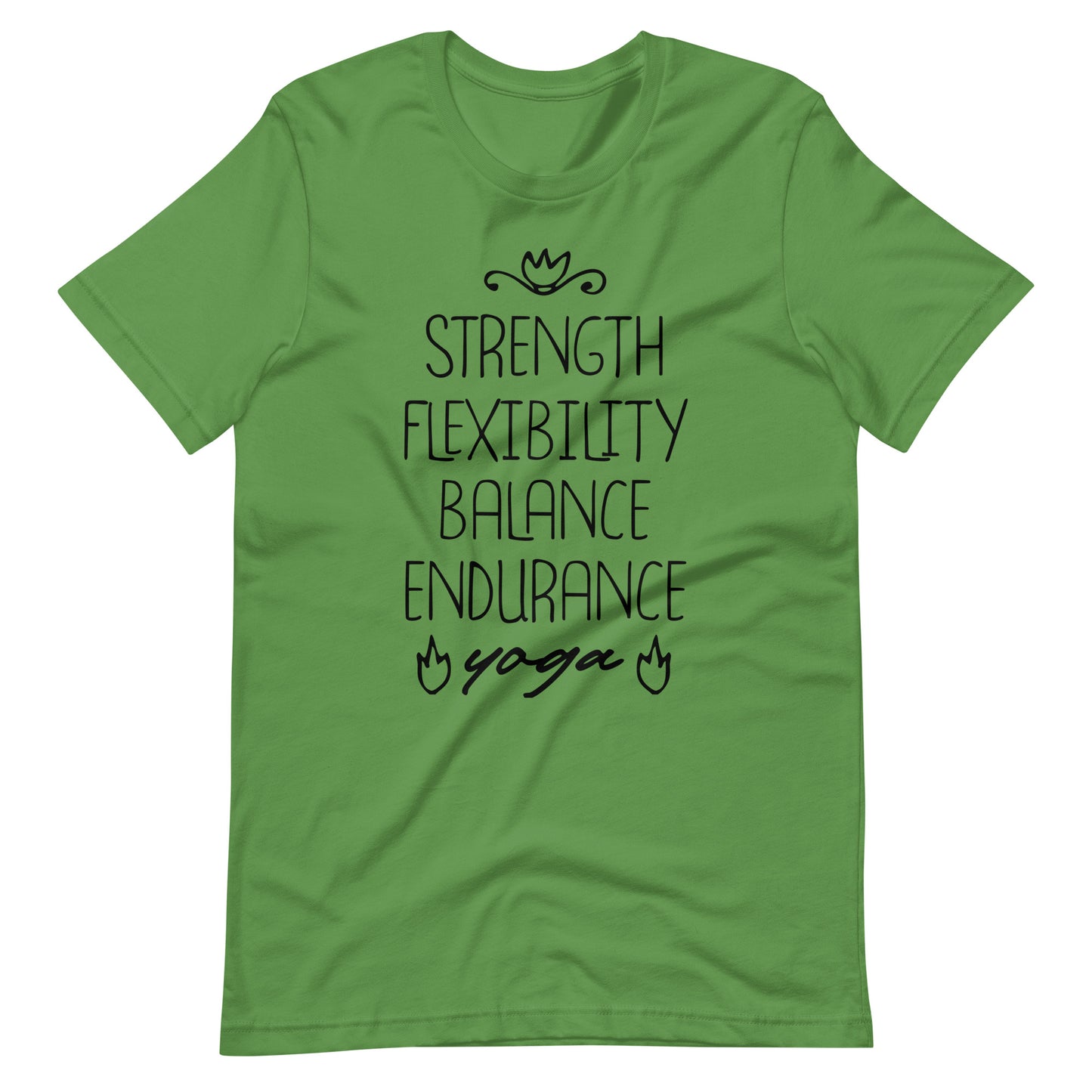 Strength Flexibility Balance Endurance Yoga - Leaf / S Printagon