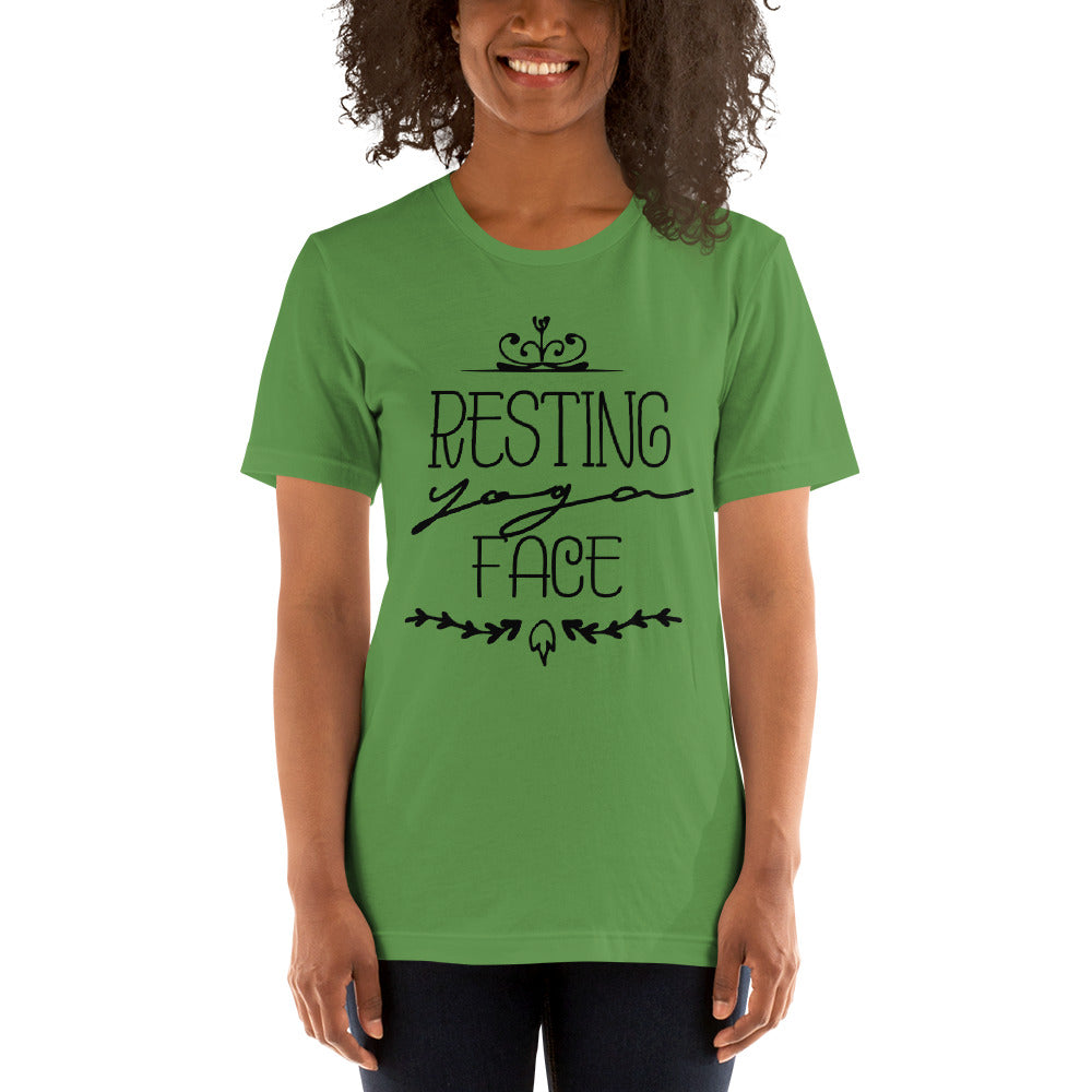 Resting Yoga Face - Unisex T-shirt - Printagon