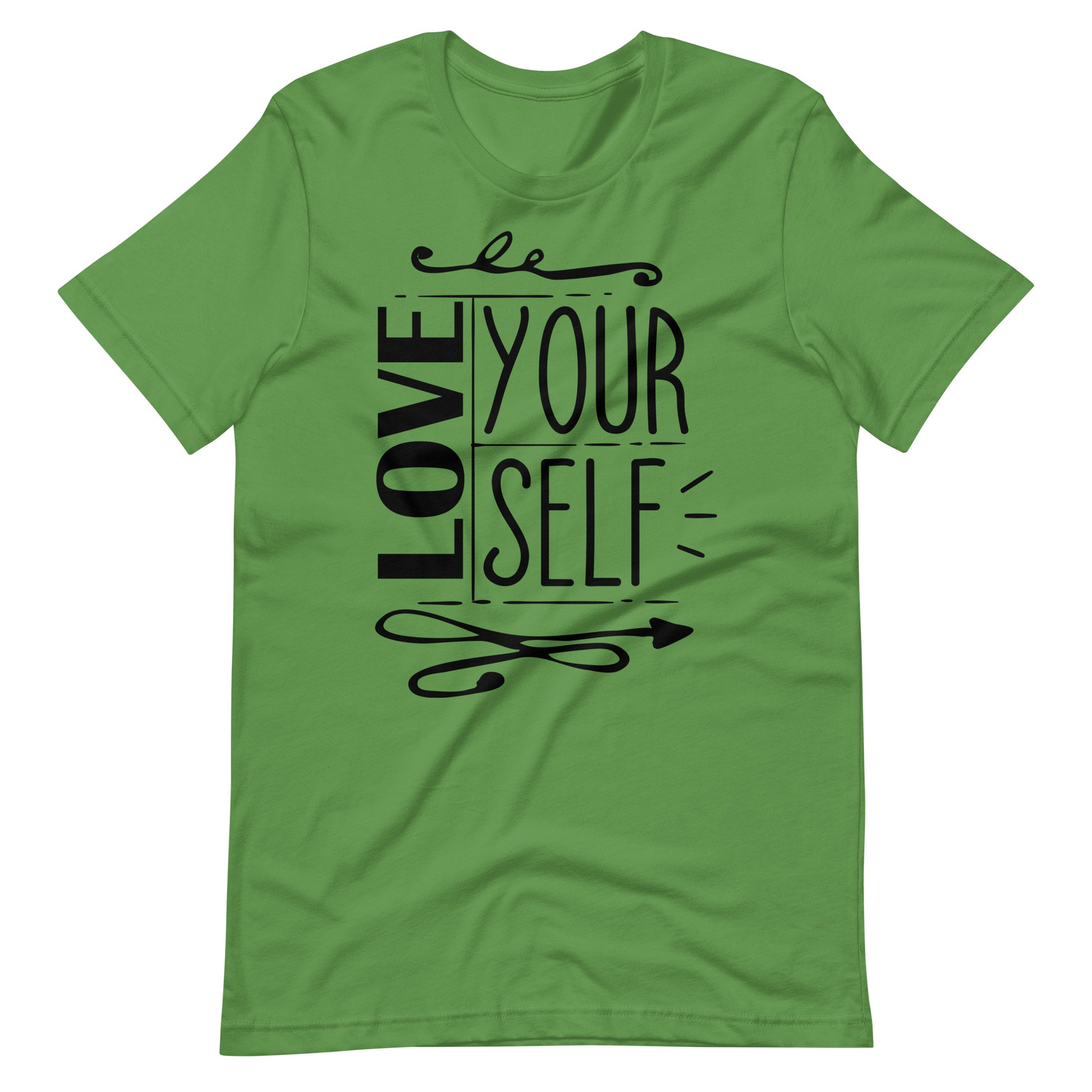 Printagon - Love Your Self - Unisex T-shirt - Leaf / S