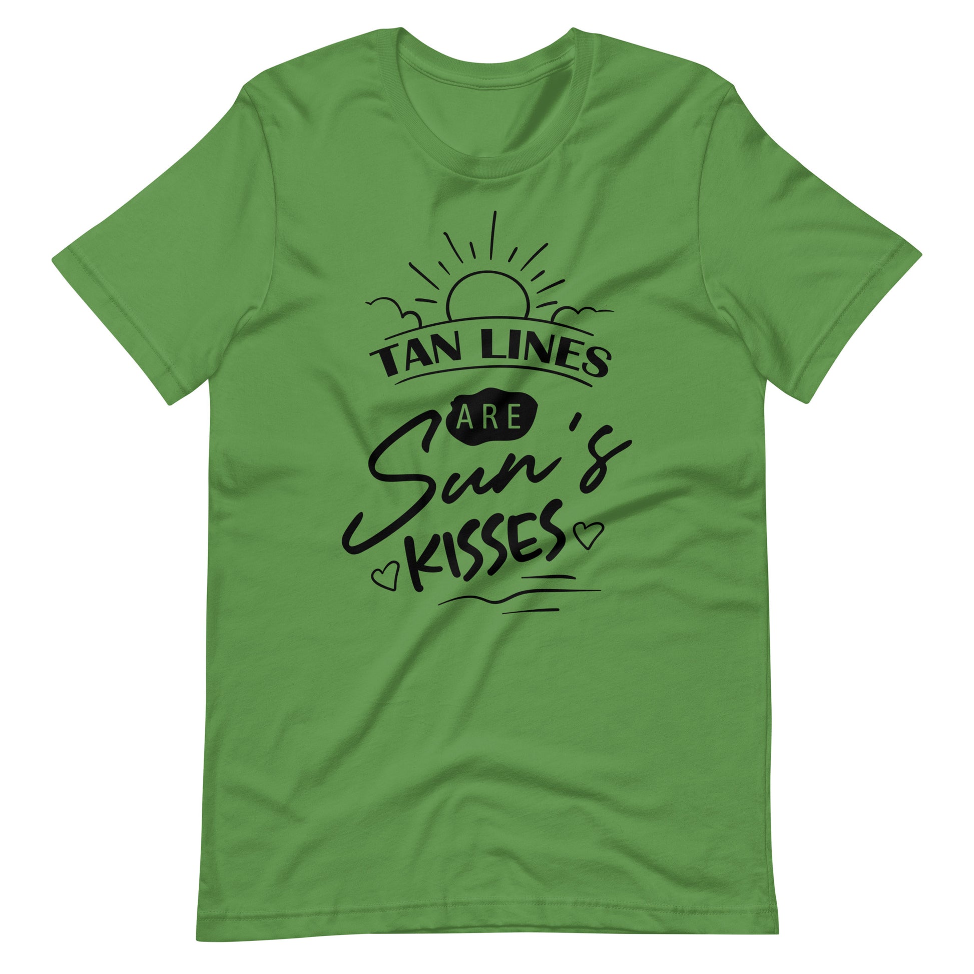 Tan Lines Are Sun's Kisses - Unisex T-shirt - Leaf / S Printagon