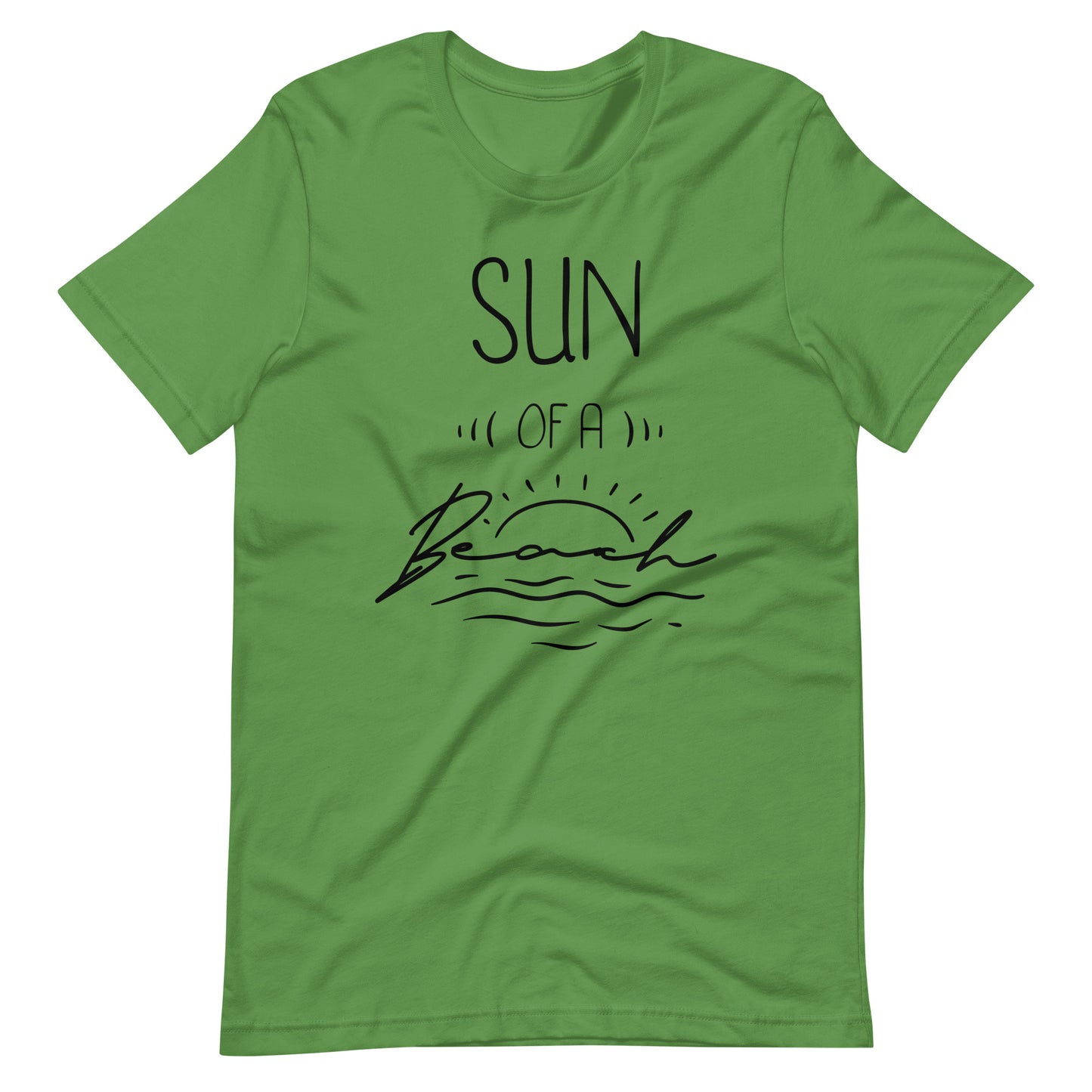 Sun Of A Beach - Unisex T-shirt - Leaf / S Printagon