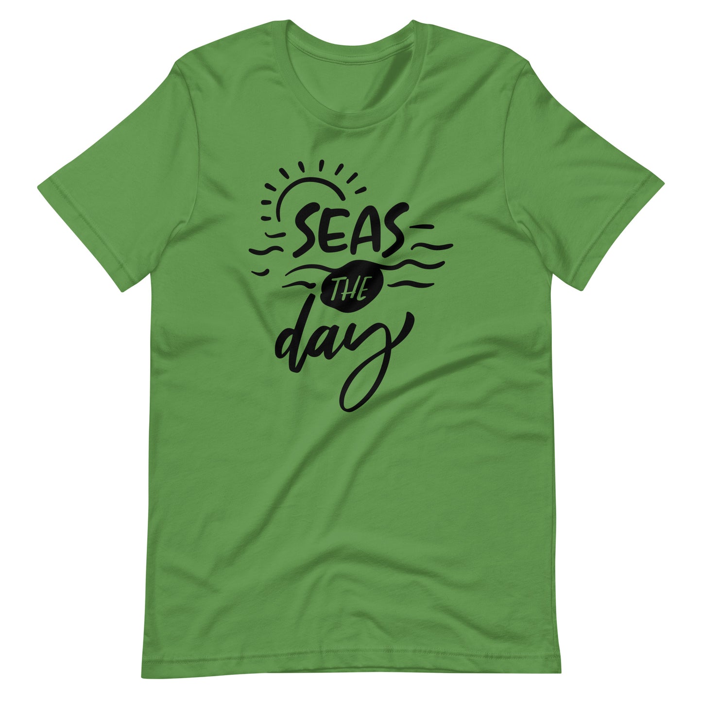 Seas The Day - Unisex T-shirt - Leaf / S Printagon