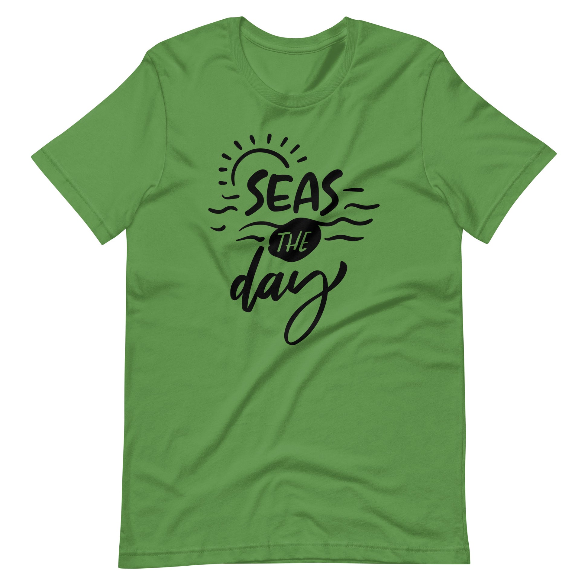 Seas The Day - Unisex T-shirt - Leaf / S Printagon