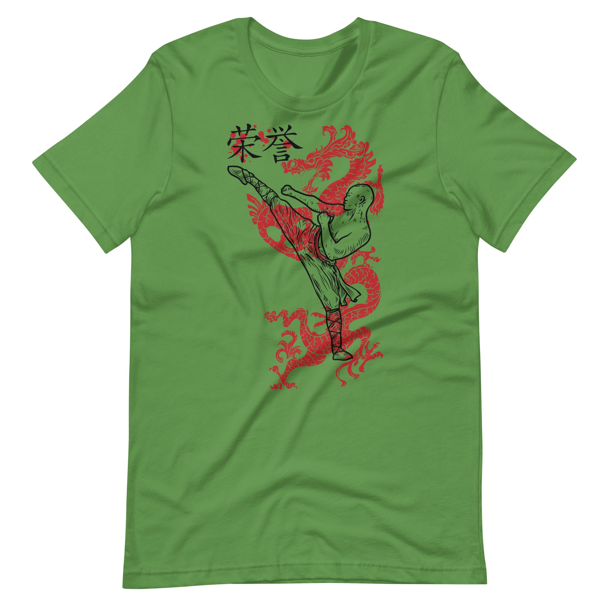 Red Chinese Dragon - T-shirt - Leaf / S Printagon