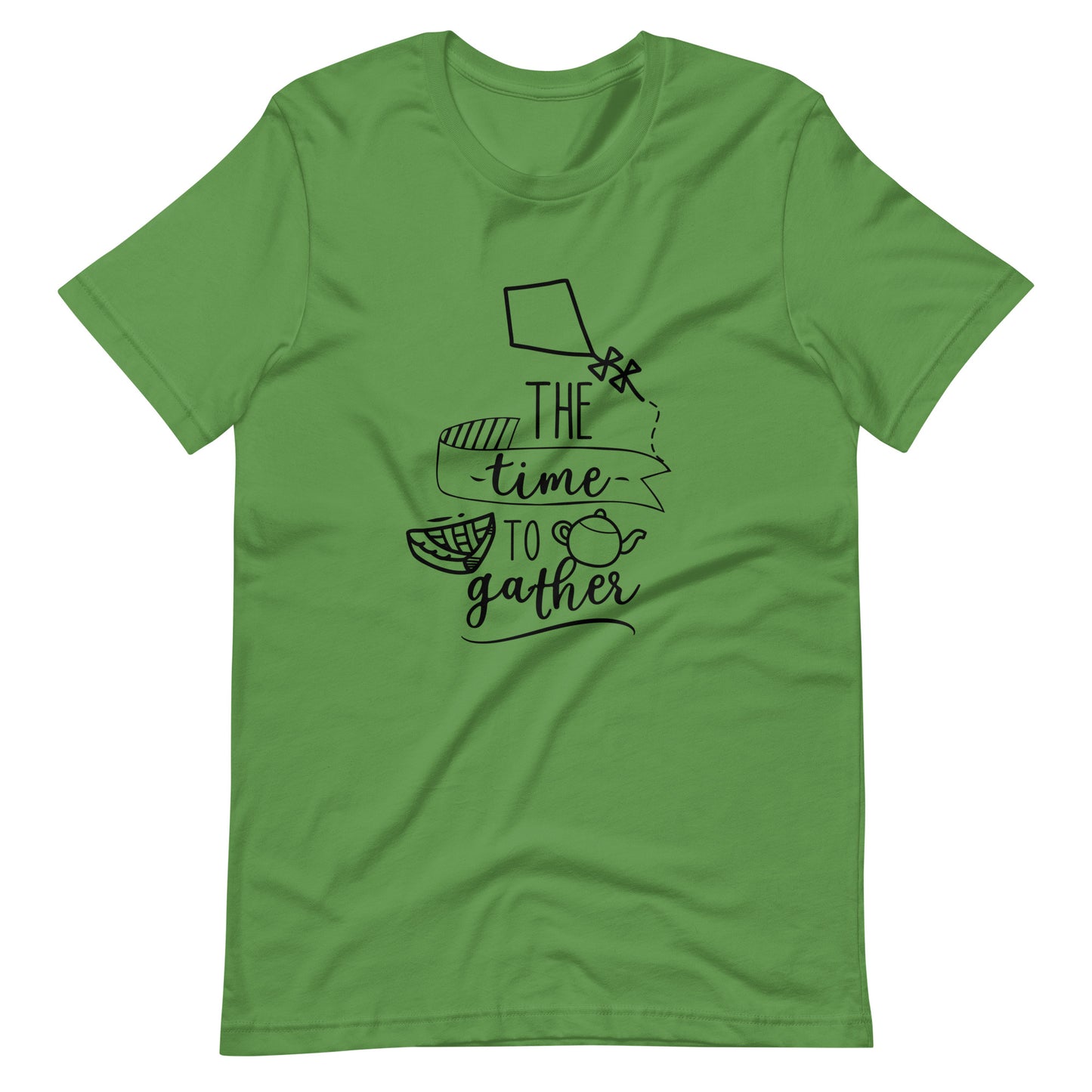 The Time To Gather - Unisex T-shirt - Leaf / S Printagon