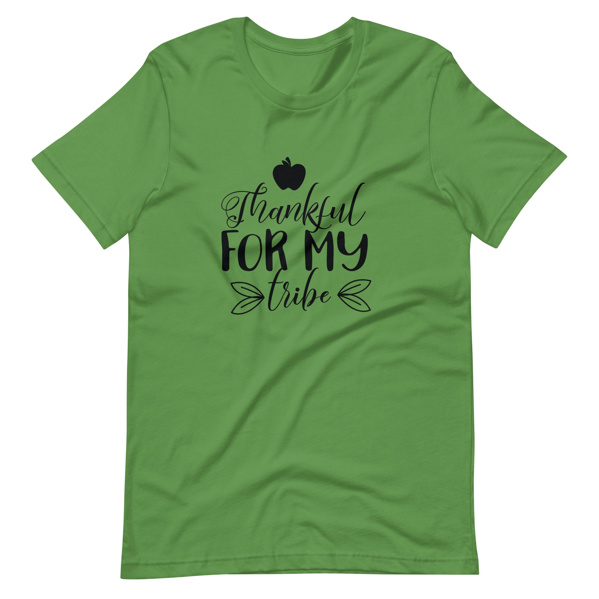 Thankful For My Tribe - Unisex T-shirt - Leaf / S Printagon