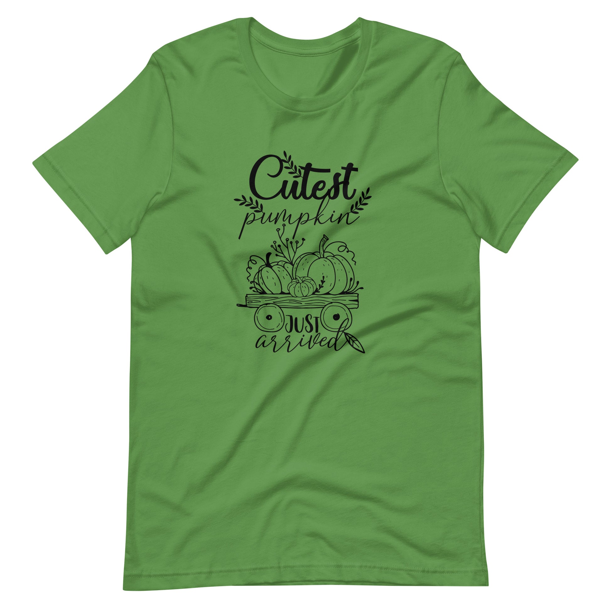 Printagon - Cutest Pumpkin Just Arrived - Unisex T-shirt - Leaf / S