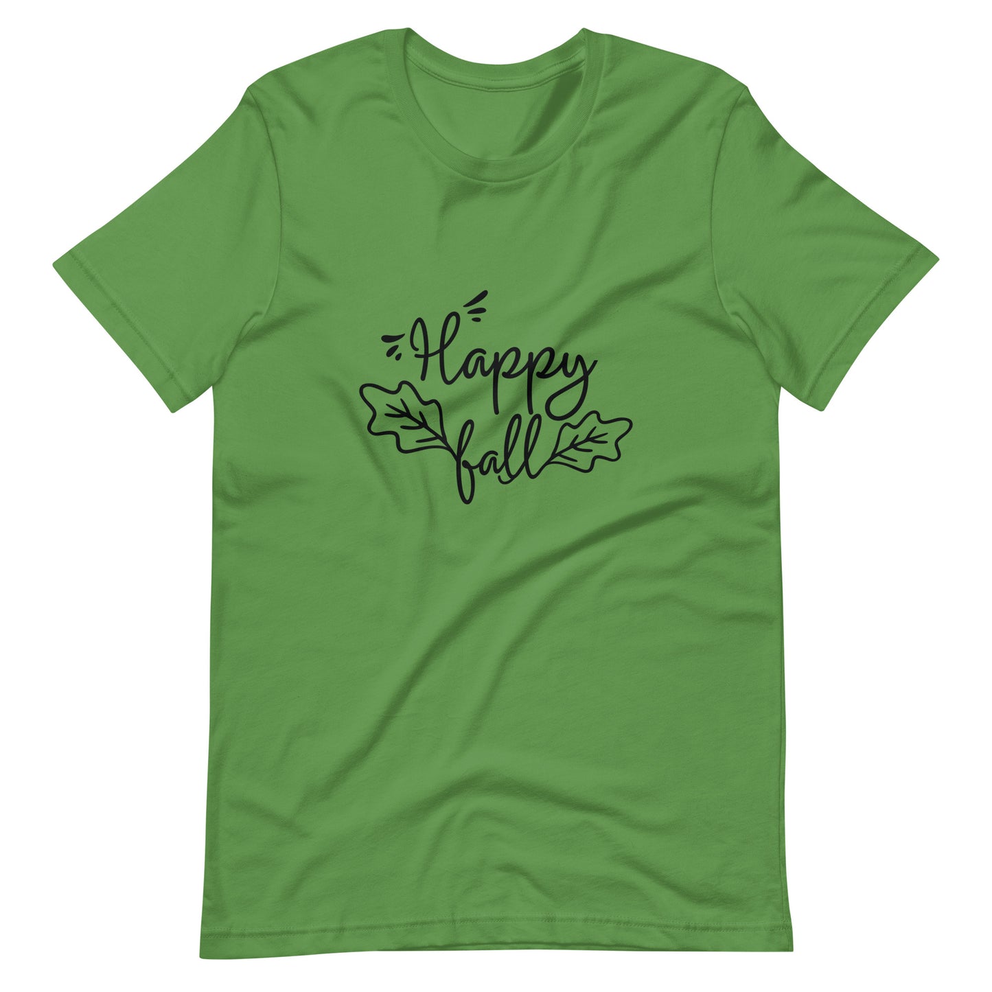 Printagon - Happy Fall 003 - Unisex T-shirt - Leaf / S