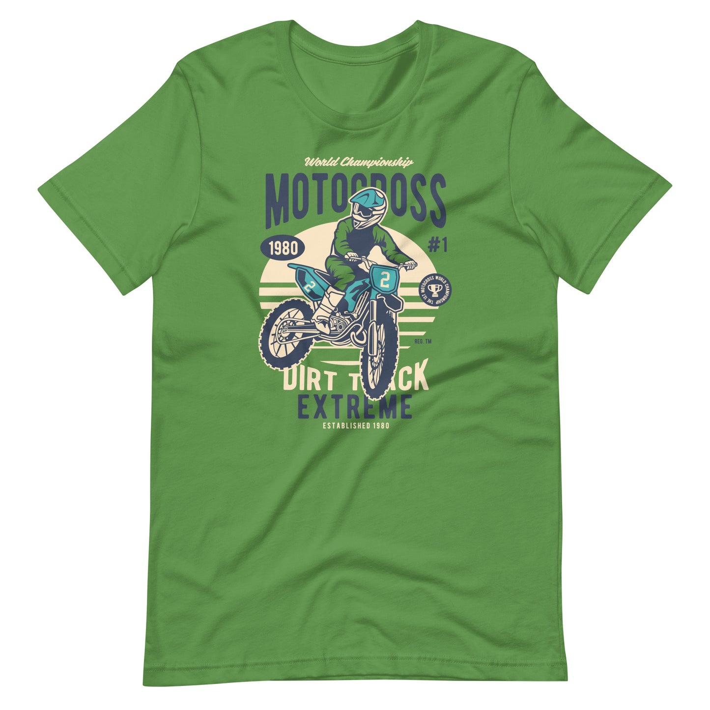 Printagon - Motocross Extreme 002 - T-shirt - Leaf / S