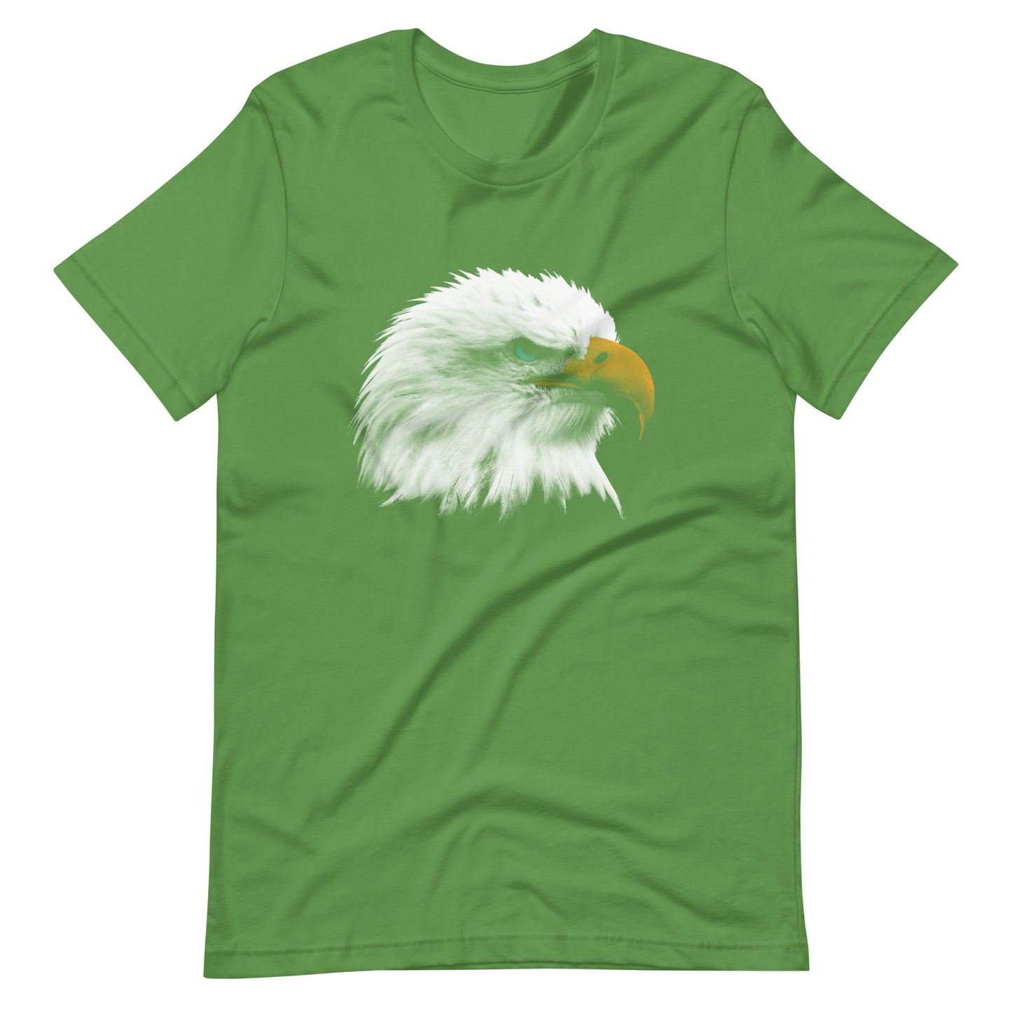 Printagon - Bald Eagle 002 - Unisex T-shirt - Leaf / S