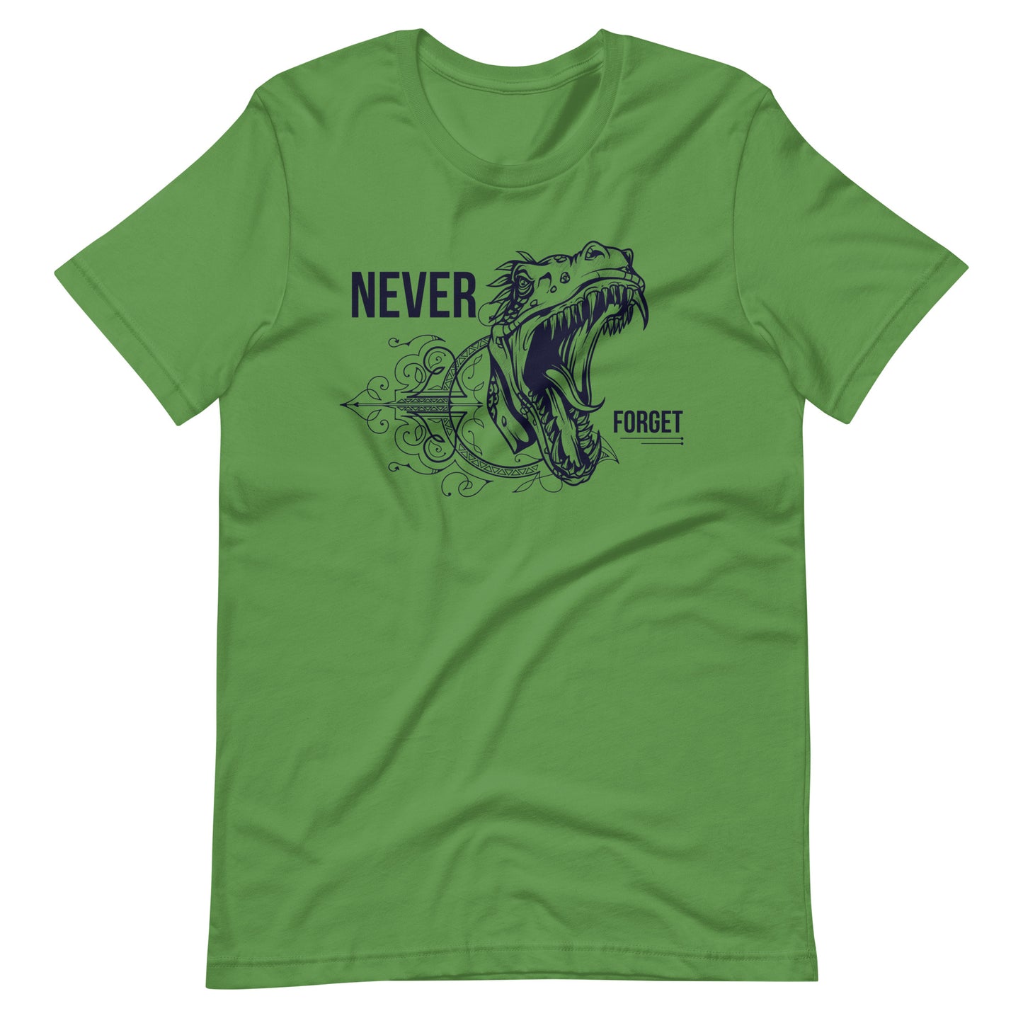 Printagon - Never Forget - Unisex T-shirt - Leaf / S