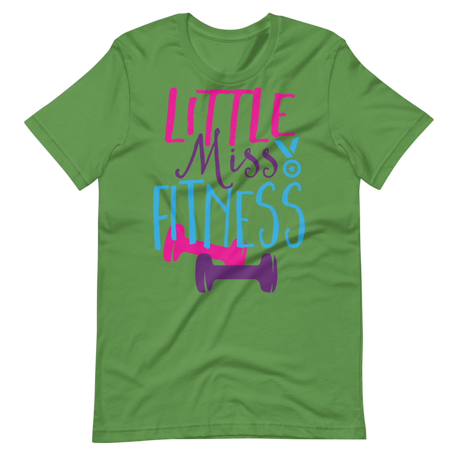 Printagon - Little Miss Fitness - T-shirt - Leaf / S