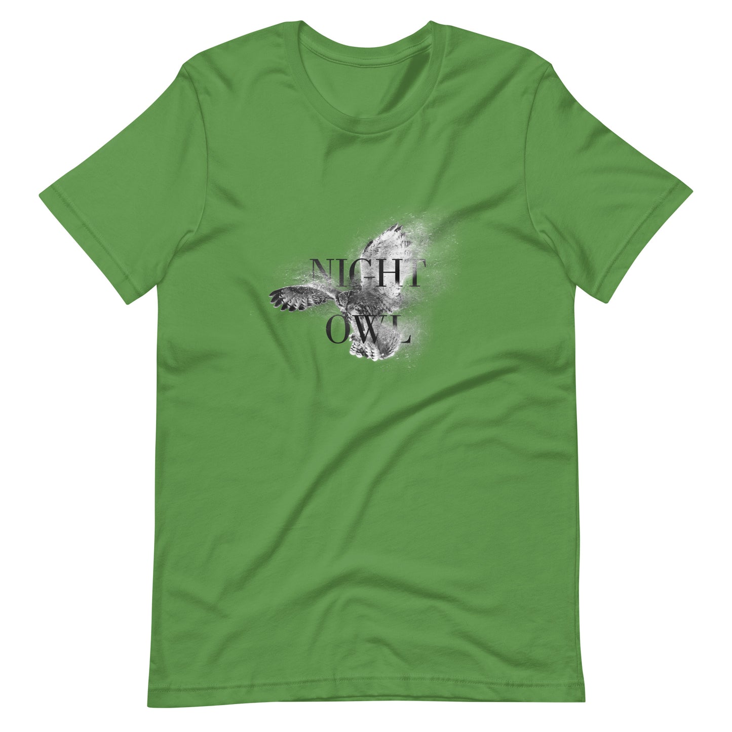 Printagon - Night Owl - Unisex T-shirt - Leaf / S