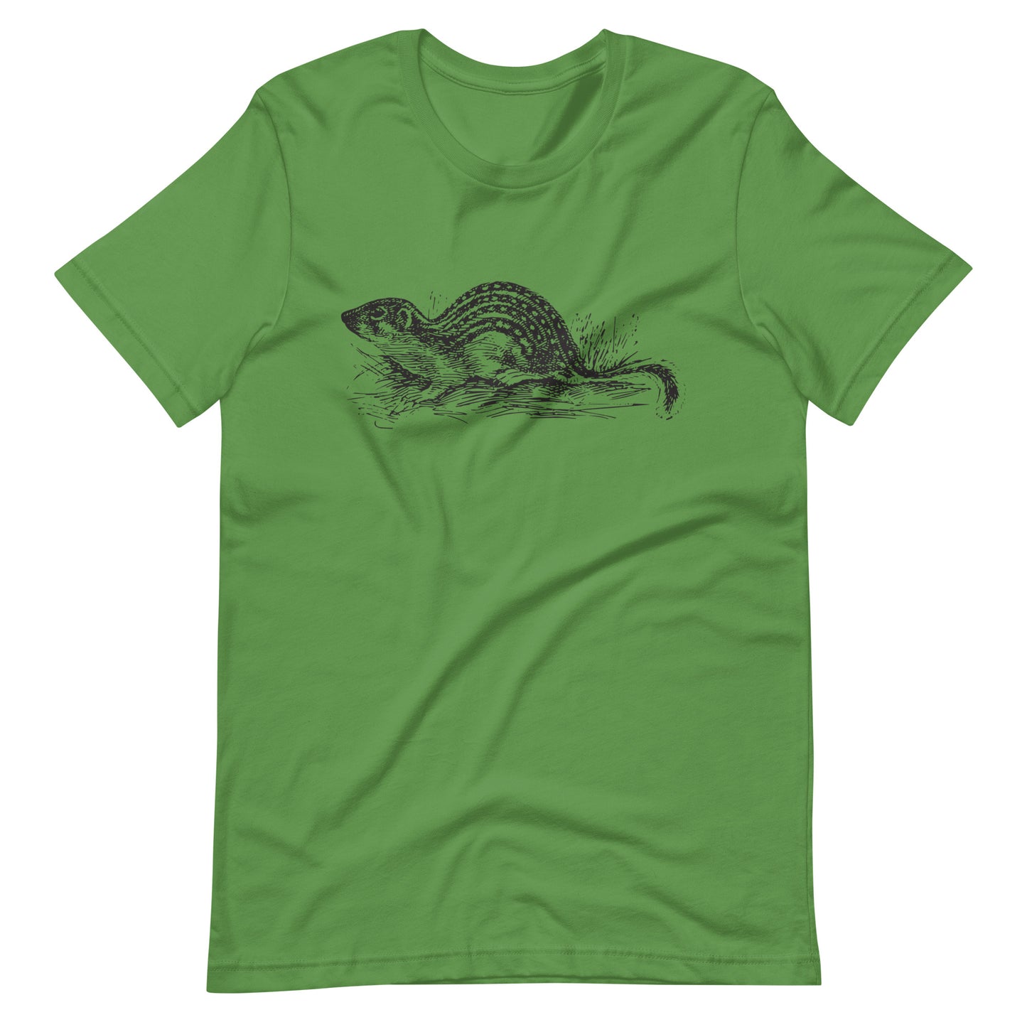 Printagon - Ground Squirrel - Unisex T-shirt - Leaf / S