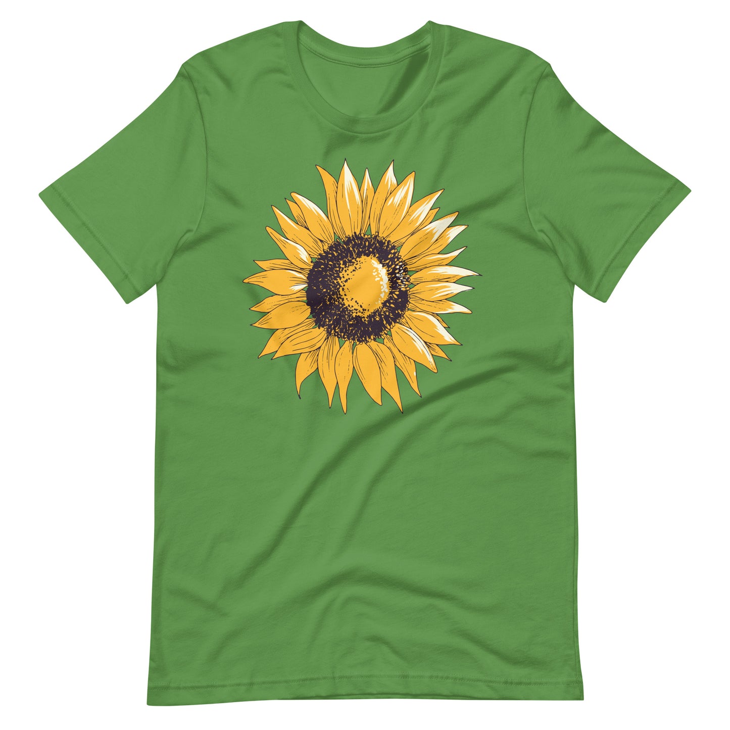 Printagon - Sun Flower - T-shirt - Leaf / S