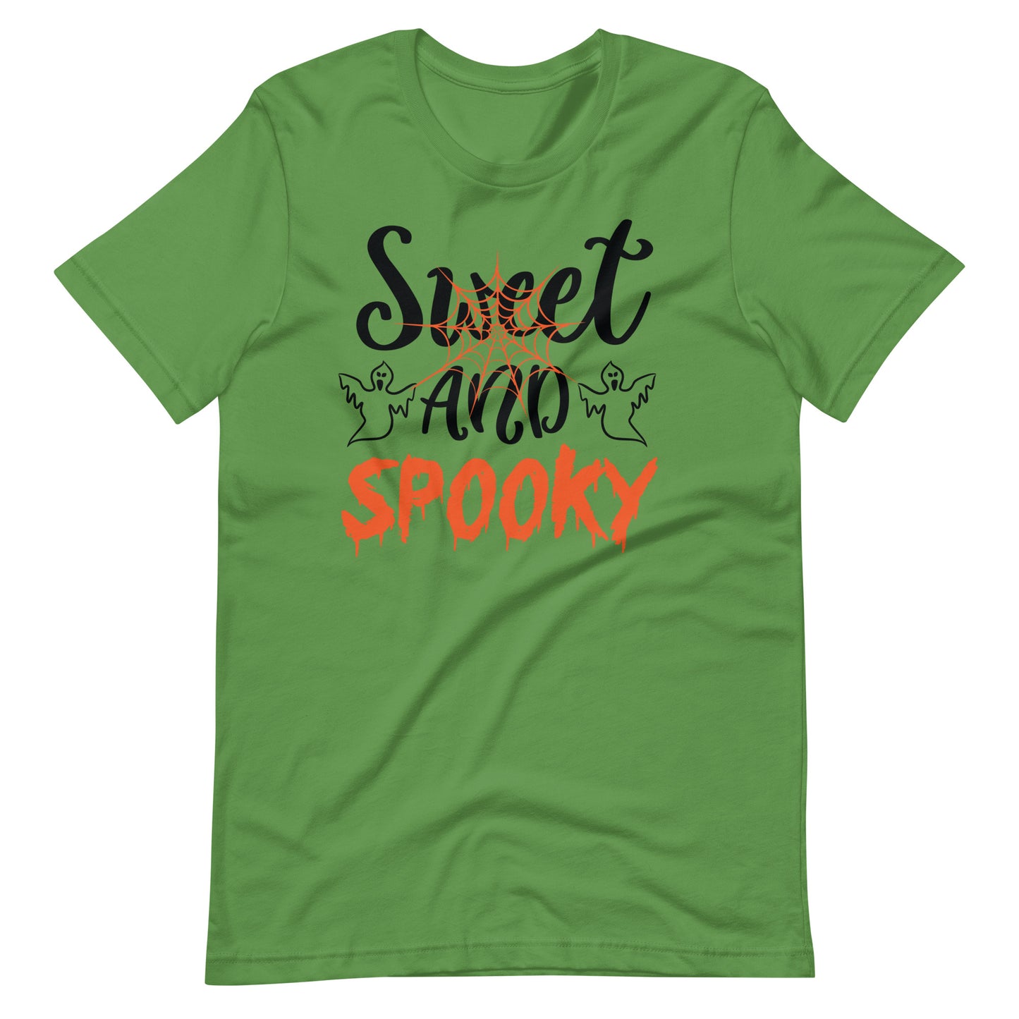 Printagon - Sweet and Spooky - Unisex T-shirt - Leaf / S