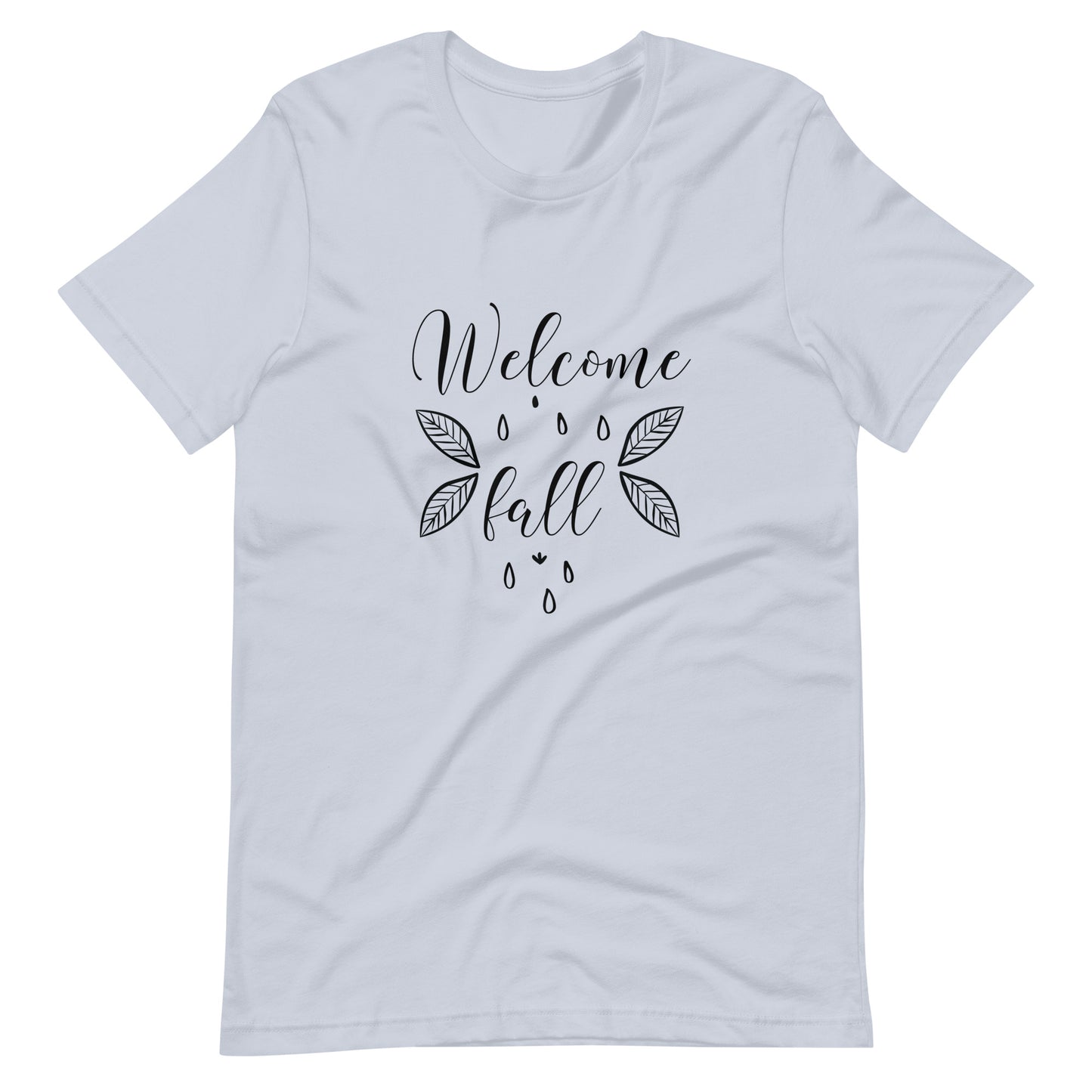 Welcome Fall 002 - Unisex T-shirt - Light Blue / XS Printagon