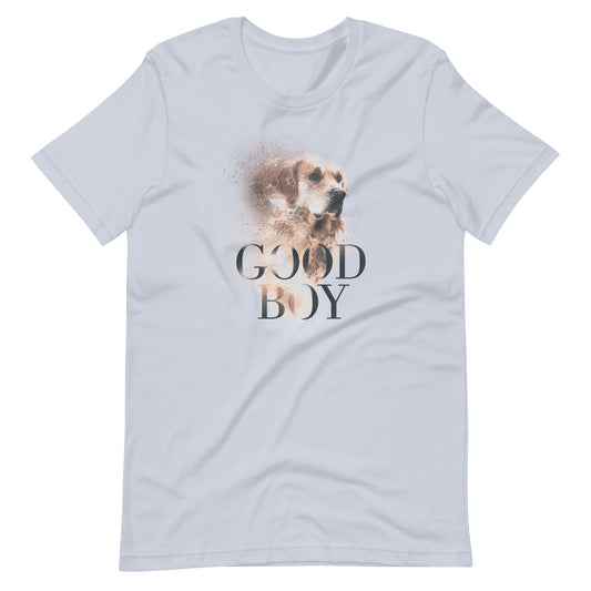 Printagon - Good Boy Dog - Unisex T-shirt - Light Blue / XS