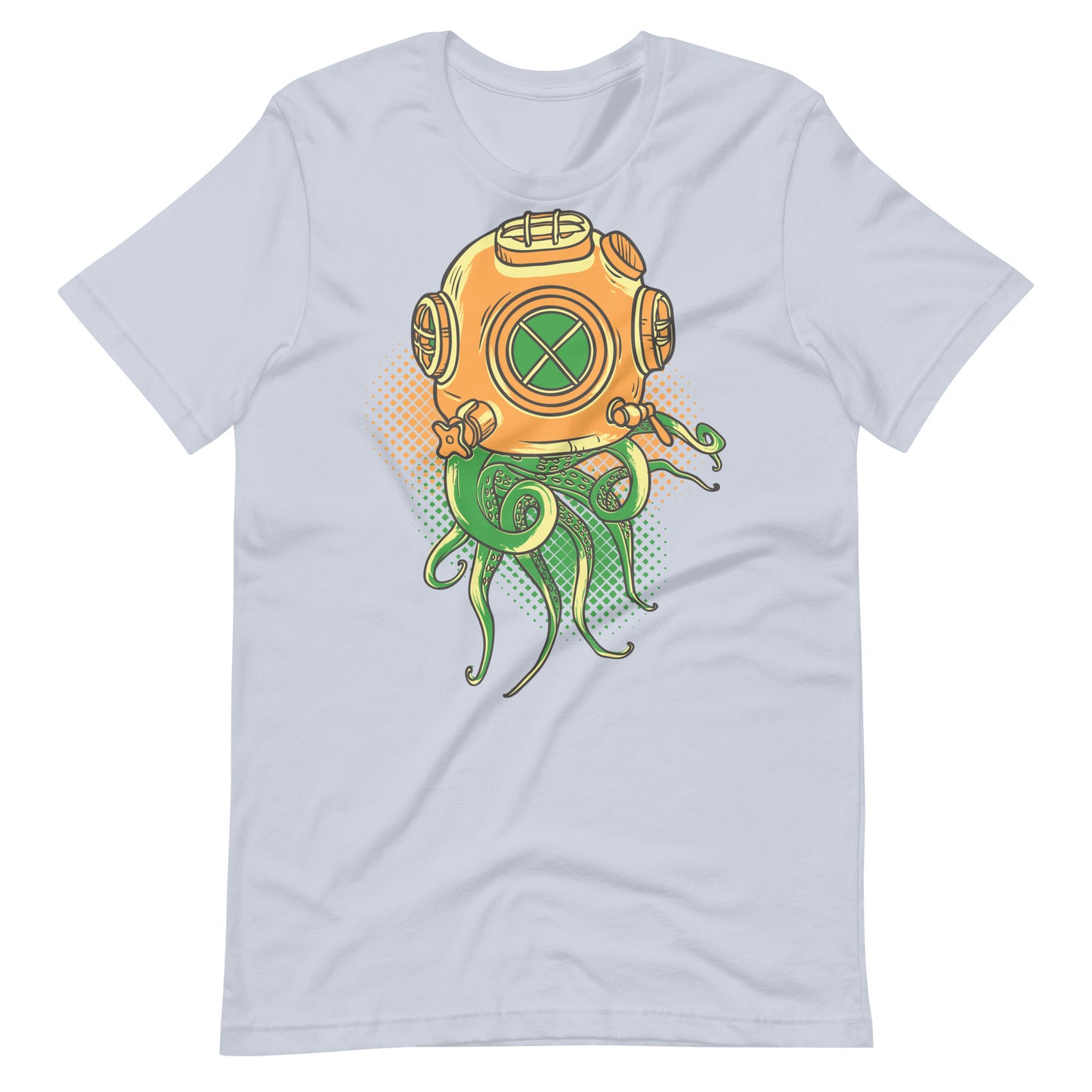 Printagon - Octopus - Unisex T-shirt - Light Blue / XS