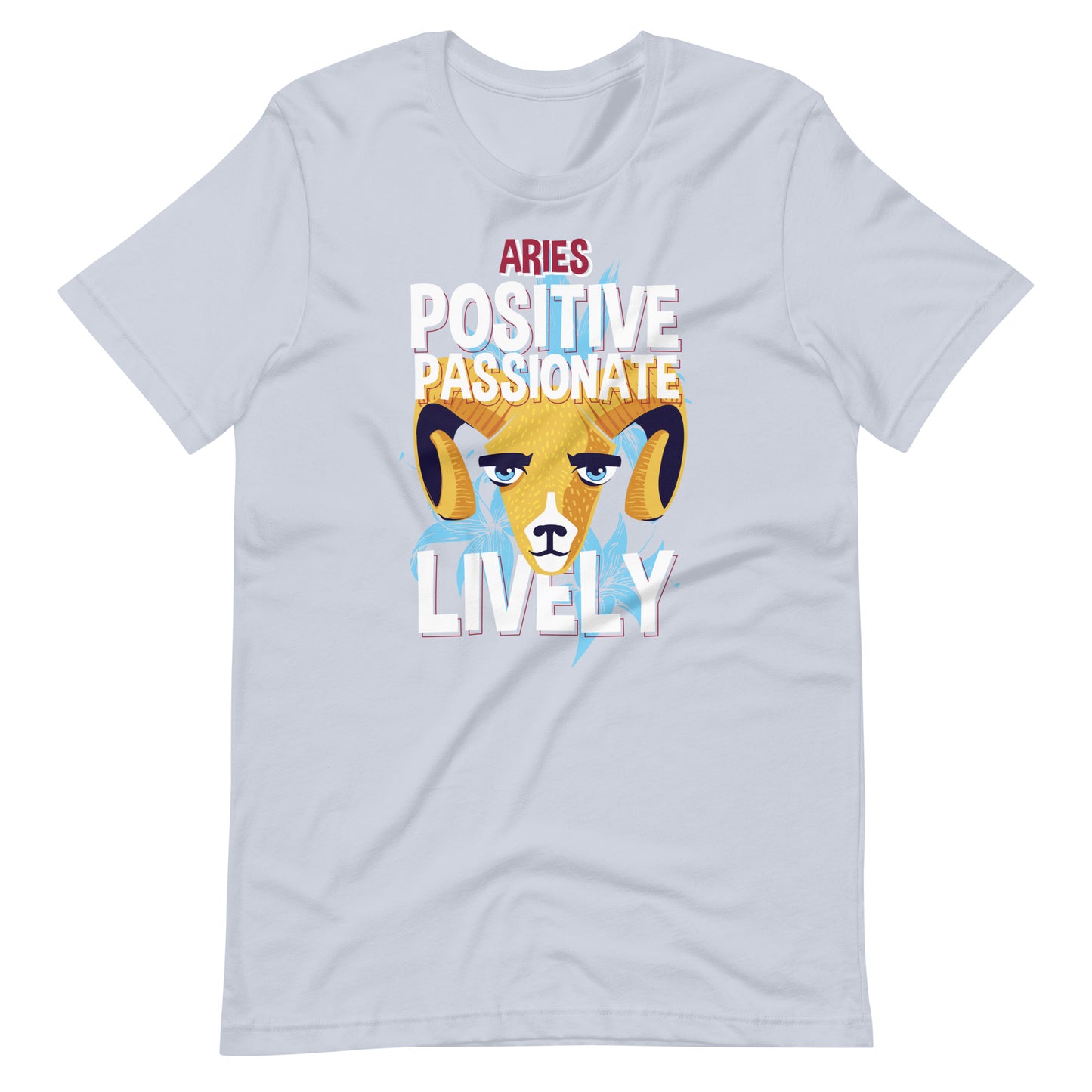 Printagon - Aries - T-shirt - Light Blue / XS