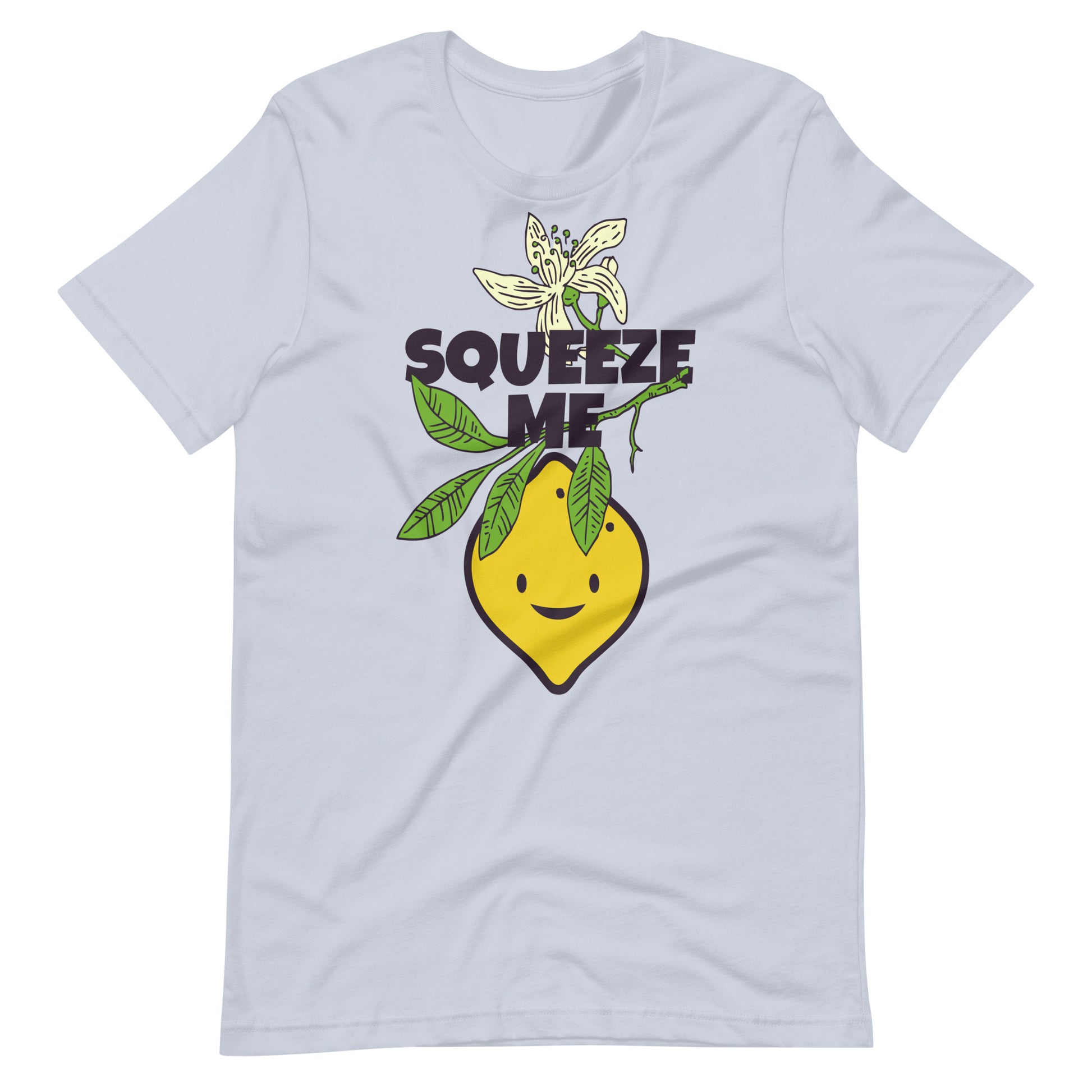 Printagon - Squeeze Me - Unisex T-shirt - Light Blue / XS